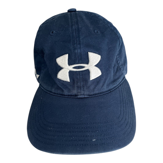 Under Armour Golf Hat – Navy Blue Adjustable Performance Cap