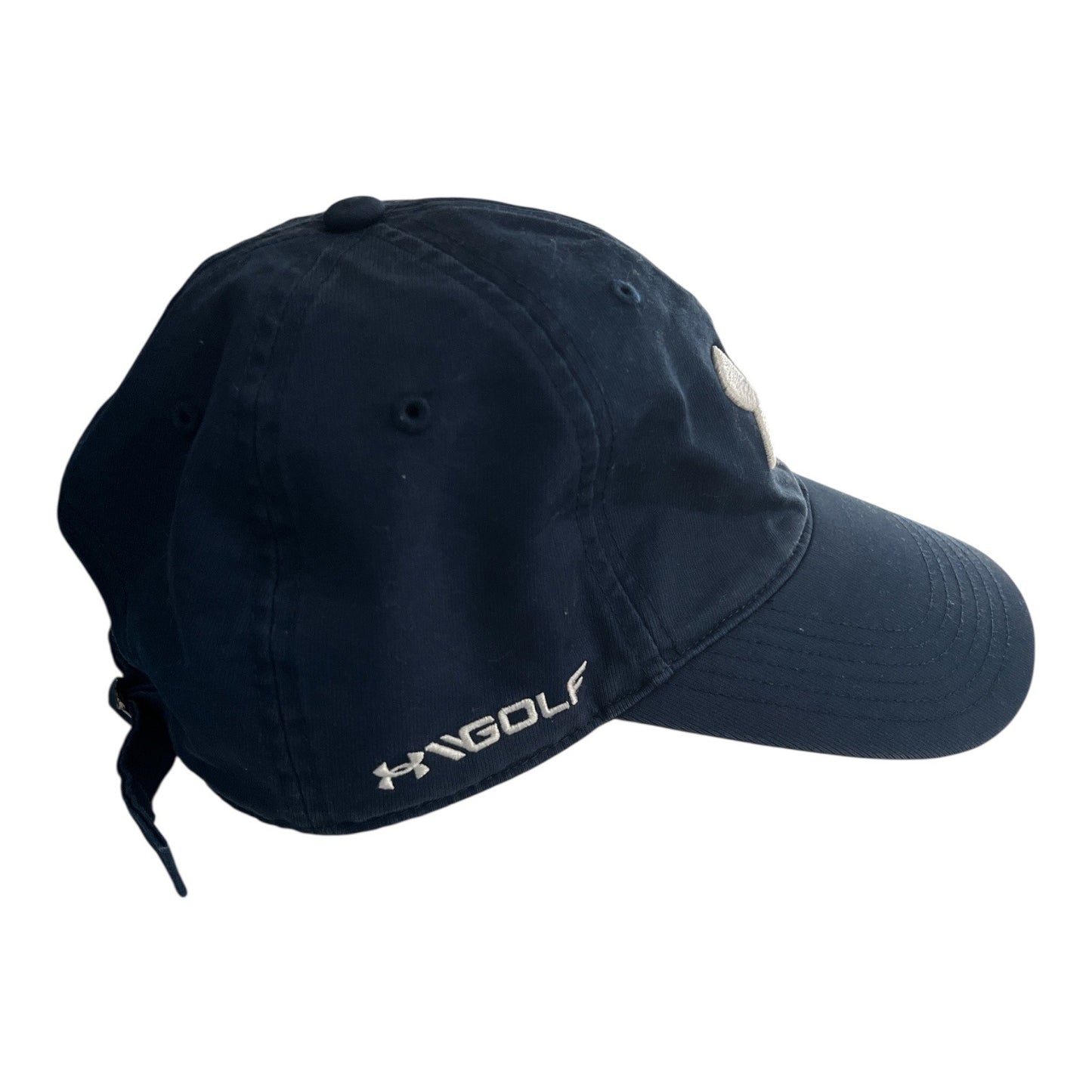 Under Armour Golf Hat – Navy Blue Adjustable Performance Cap