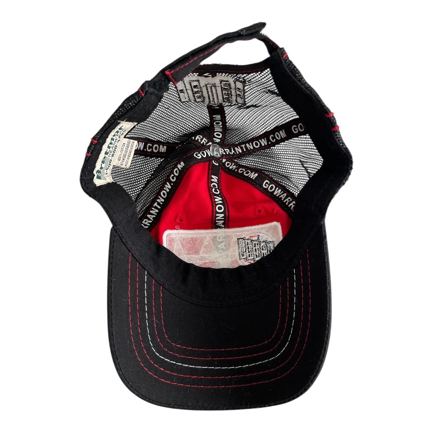 U.S. Army Warrant Officer Recruiting Hat Red Black Mesh Trucker Cap Bretmor