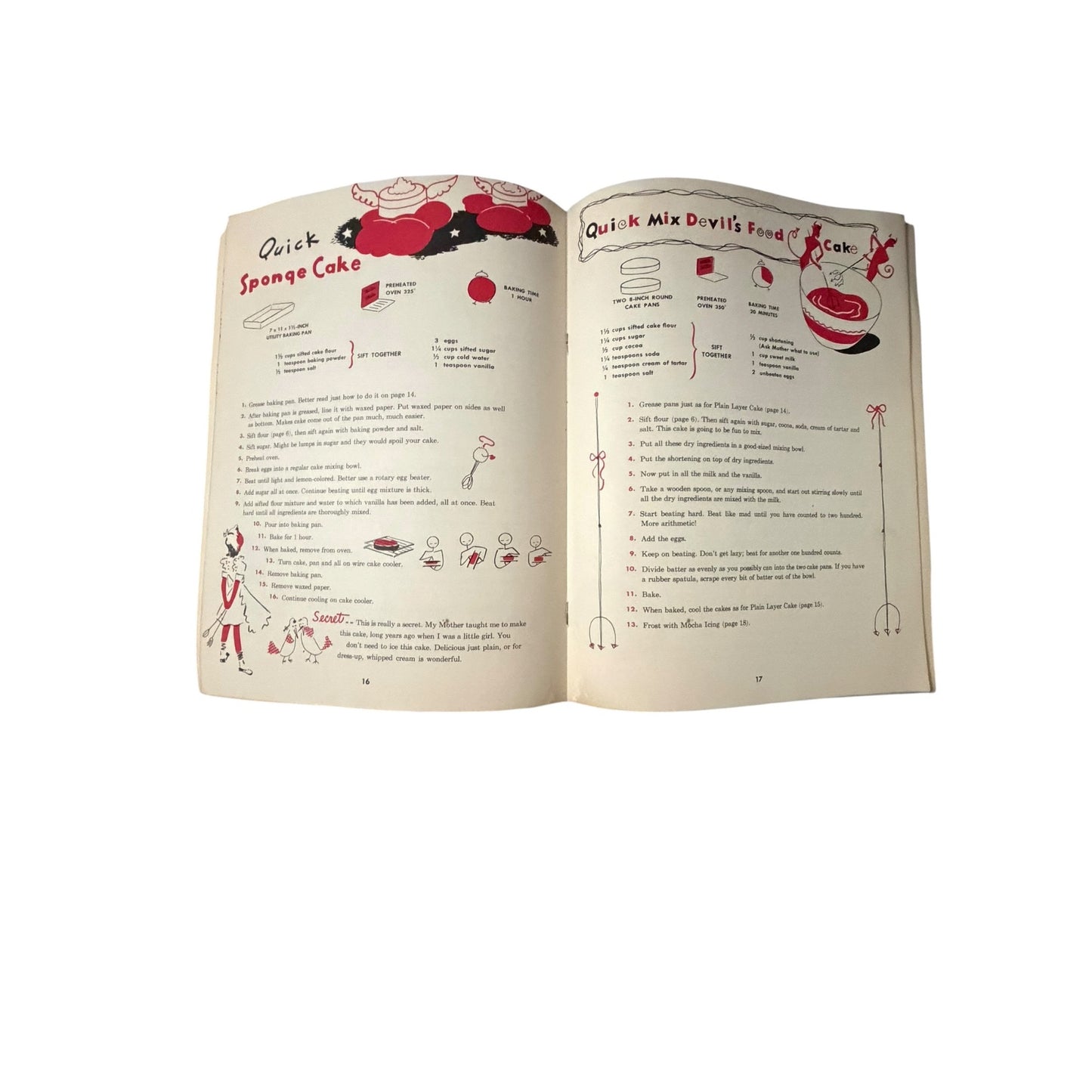 Vintage 1950 Sugar An' Spice and All Things Nice Children's Cookbook Westinghouse Julia Kiene Mid Century Recipes