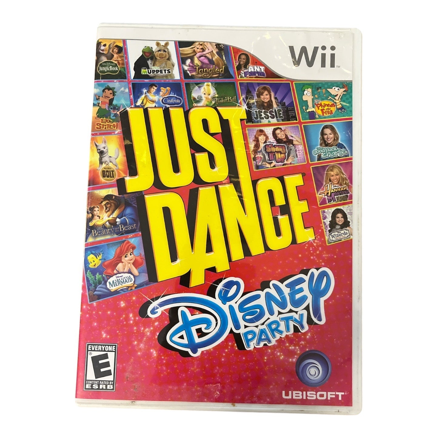 Just Dance: Disney Party (Nintendo Wii, 2012) Complete with Manual & Disc