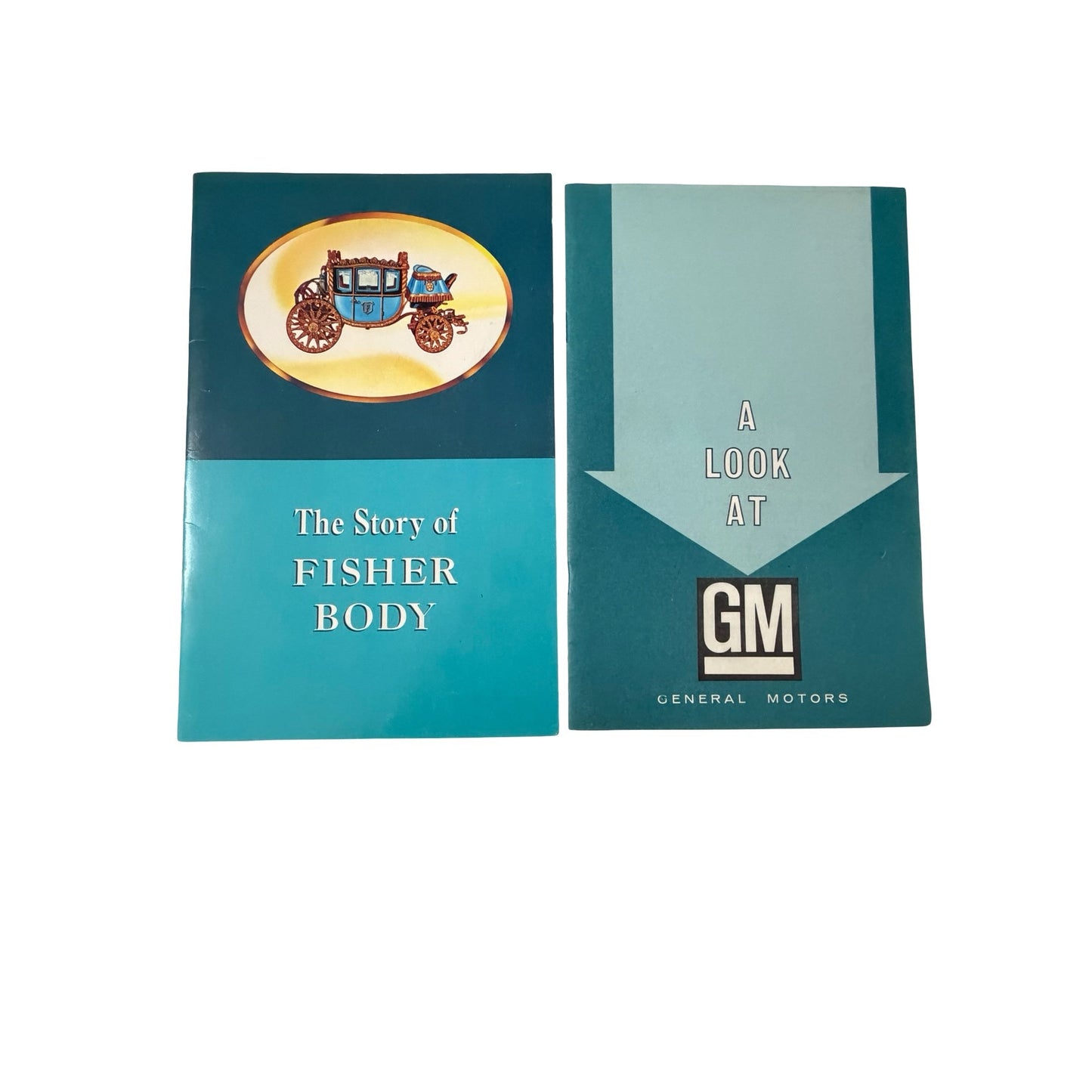 1965 GM Fisher Body Booklet & A Look at GM General Motors Brochure Lot of 2