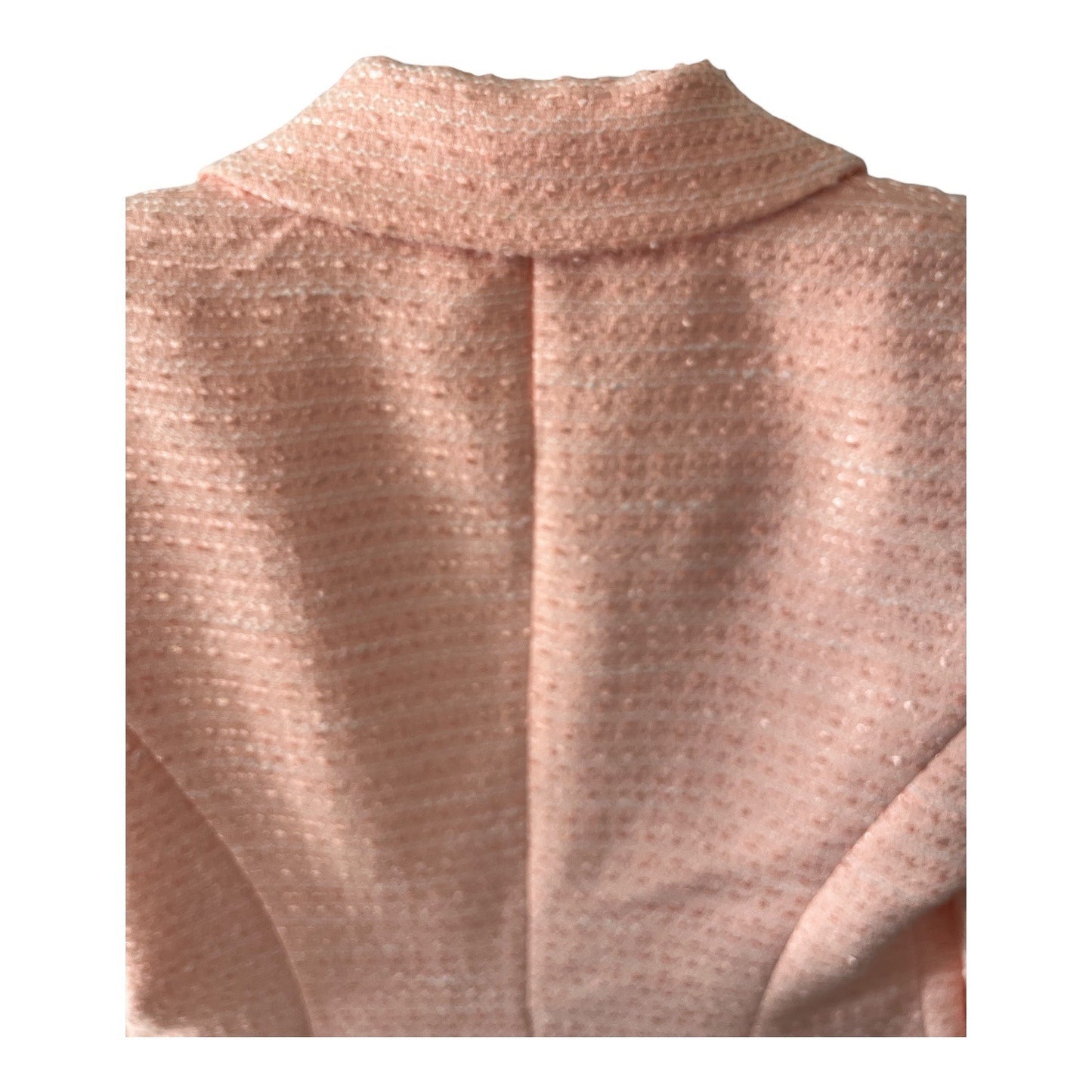 Calvin Klein Pink Tweed Blazer Jacket Women’s Size 4