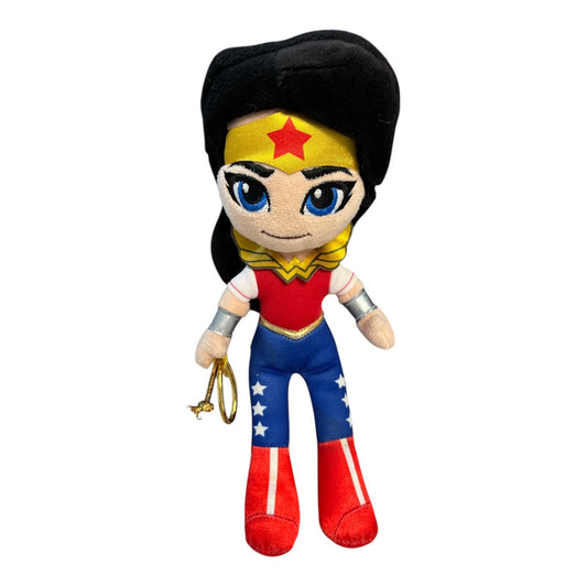 Wonder Woman Plush 12” Mattel 2016 DC Super Hero Girls Doll Lasso of Truth