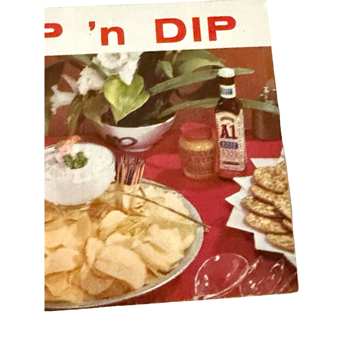 Vintage A1 Steak Sauce Pepsi Cola Sip Chip n Dip Recipe Booklet 1950s