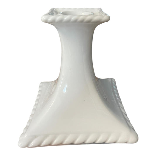 Vintage Rynne China Co. White Ceramic Candlestick Holder – Made in Japan