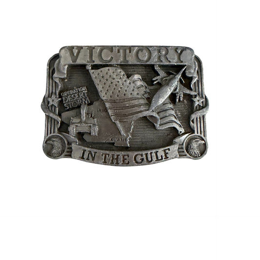 1991 Victory In The Gulf Operation Desert Storm Limited Edition Belt Buckle 5931/10000