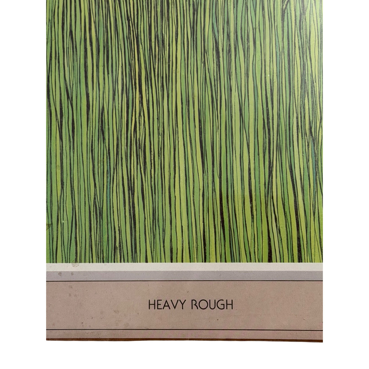 1983 Gary Patterson Heavy Rough Golf Cartoon Print Thought Factory Shrinkwrapped