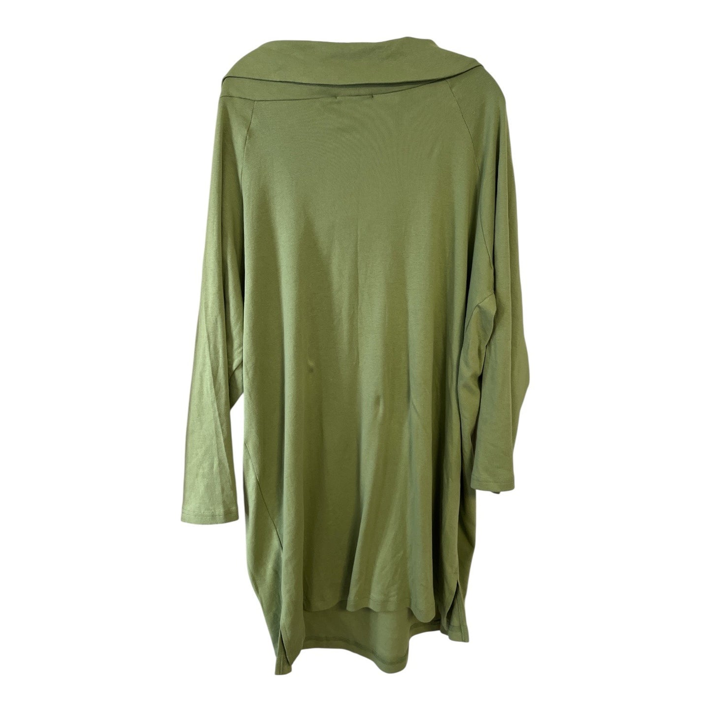 Ulla Popken Olive Green Cowl Neck Tunic Top 20/22 Y2K Greece
