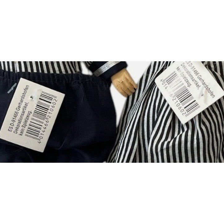 Vintage German Porcelain Sailor Doll Pair Boy Girl Maritime Set 10 Inch