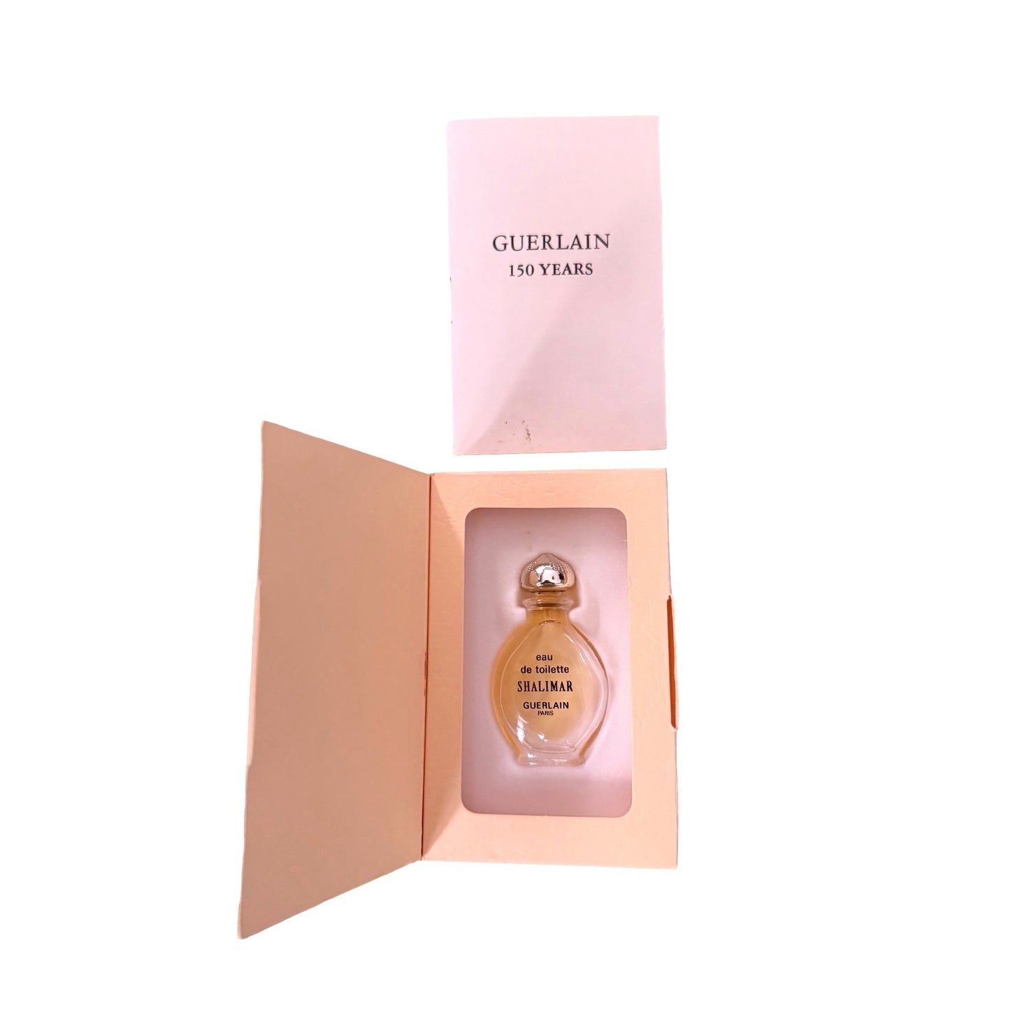 Vintage Guerlain Shalimar Mini Perfume 1828 1978 150 Years Collectible Bottle w Box