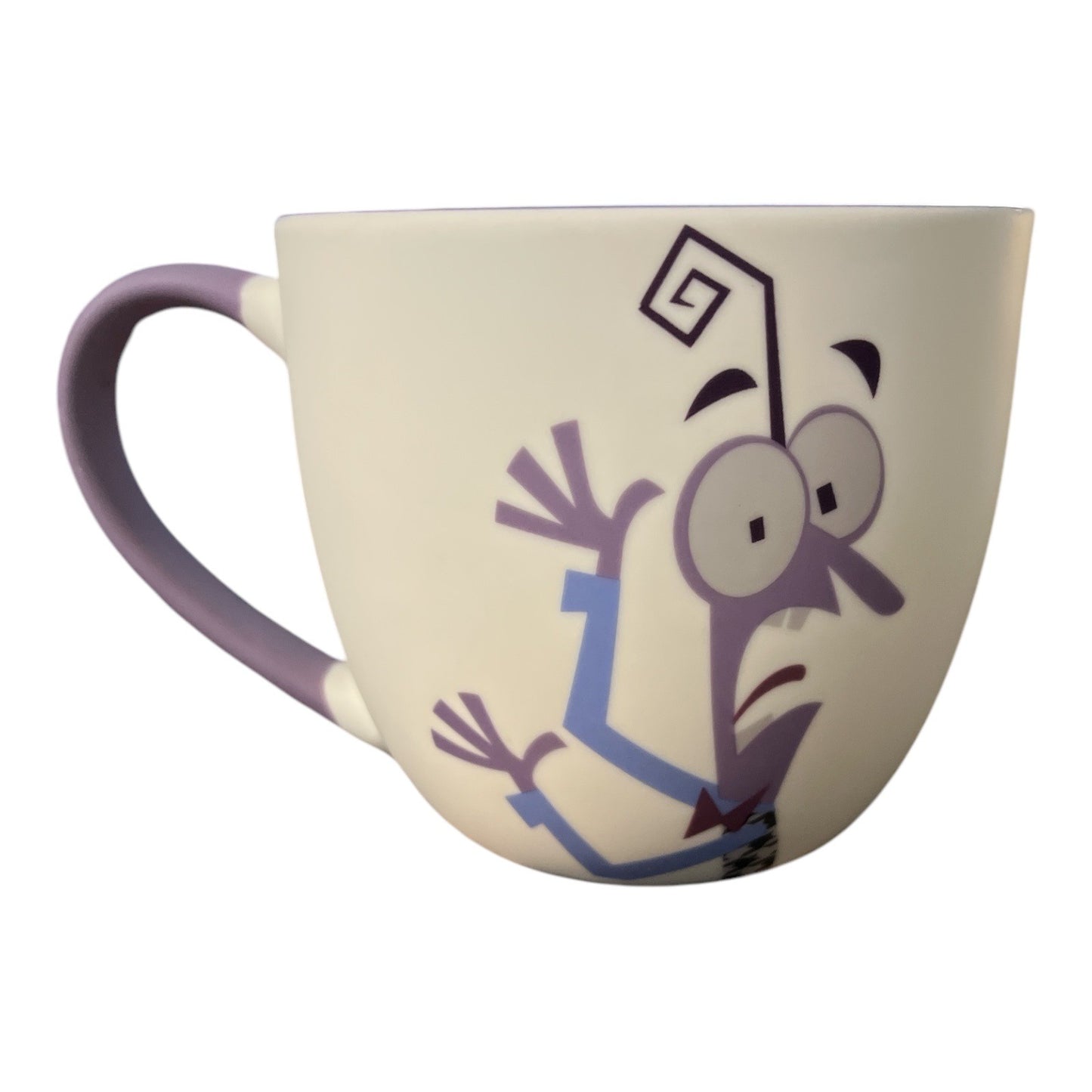 Disney Pixar Inside Out 2 Anxiety Character Mug “We’re Doomed” Purple Ceramic Cup