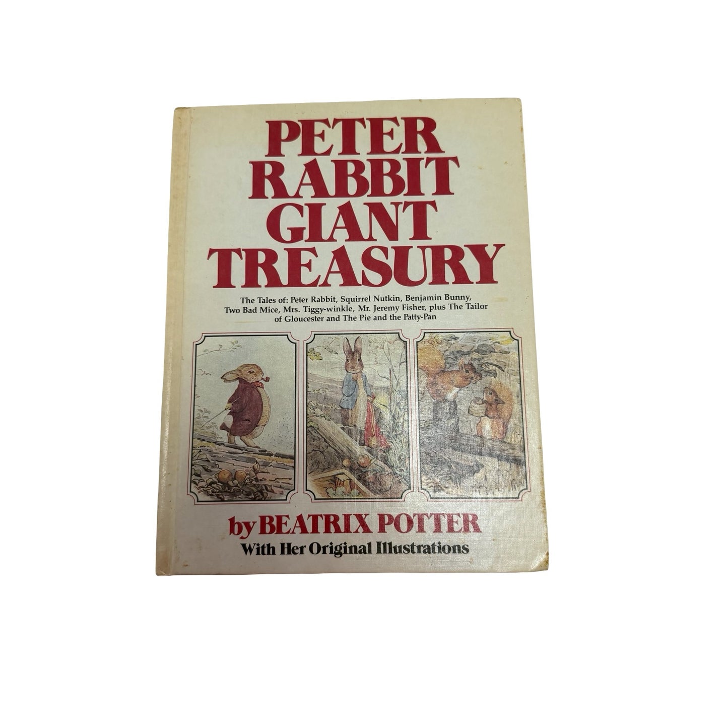 Peter Rabbit Giant Treasury Hardcover Book by Beatrix Potter Illustrated Children's Classic