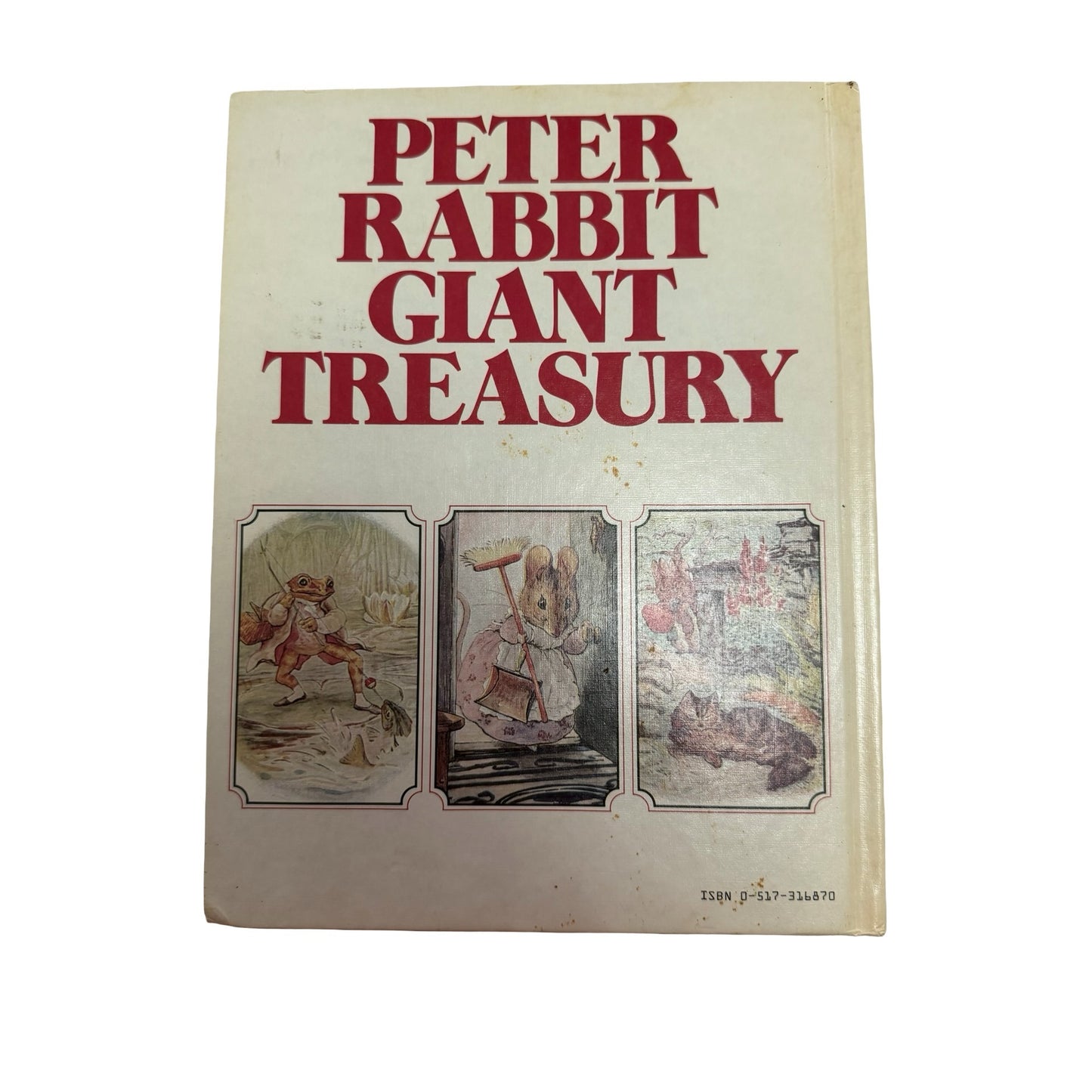 Peter Rabbit Giant Treasury Hardcover Book by Beatrix Potter Illustrated Children's Classic