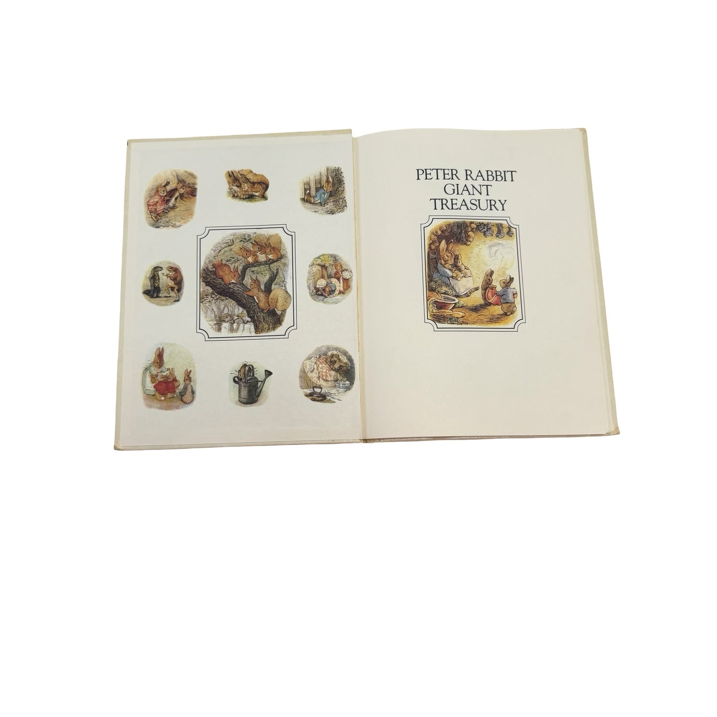 Peter Rabbit Giant Treasury Hardcover Book by Beatrix Potter Illustrated Children's Classic