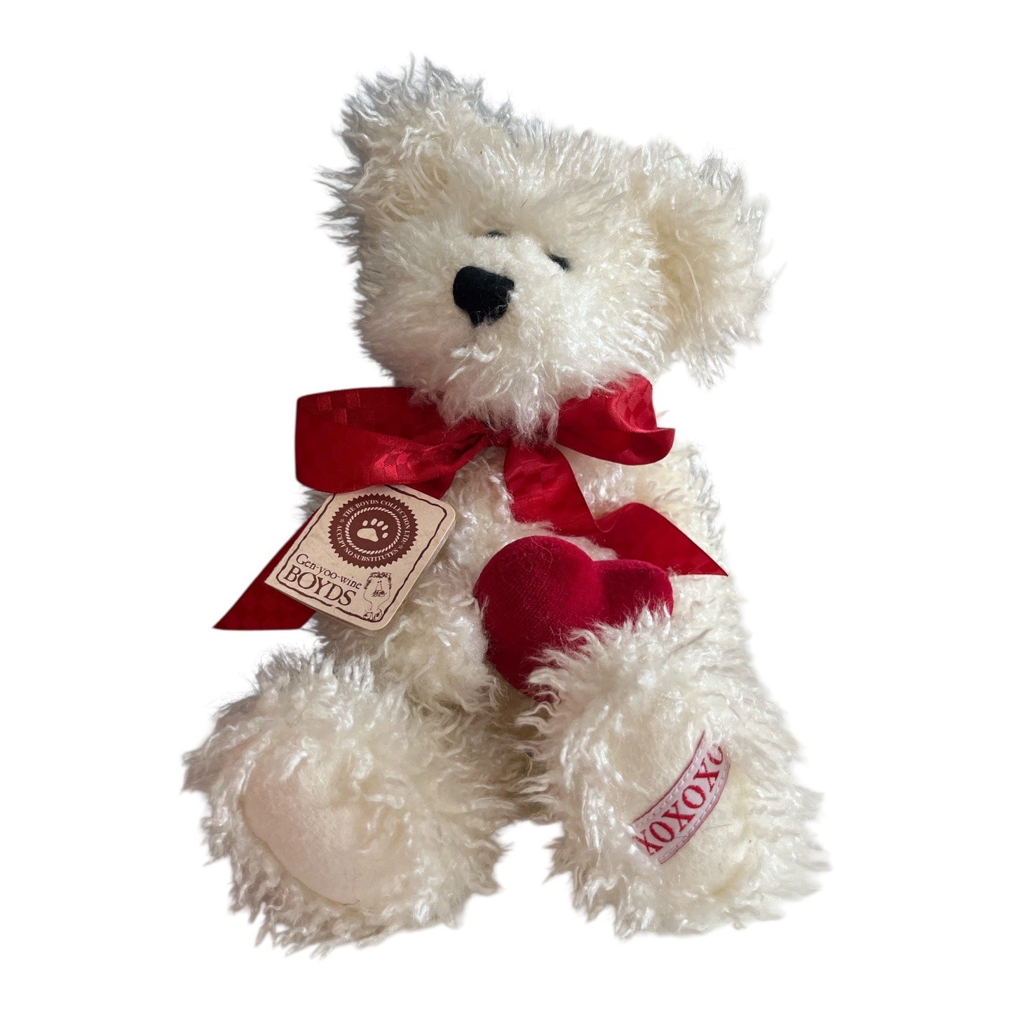 Boyds Bears O’Howie Luvsya Plush Teddy Bear Retired Collectible 12” With Dillard’s Tag