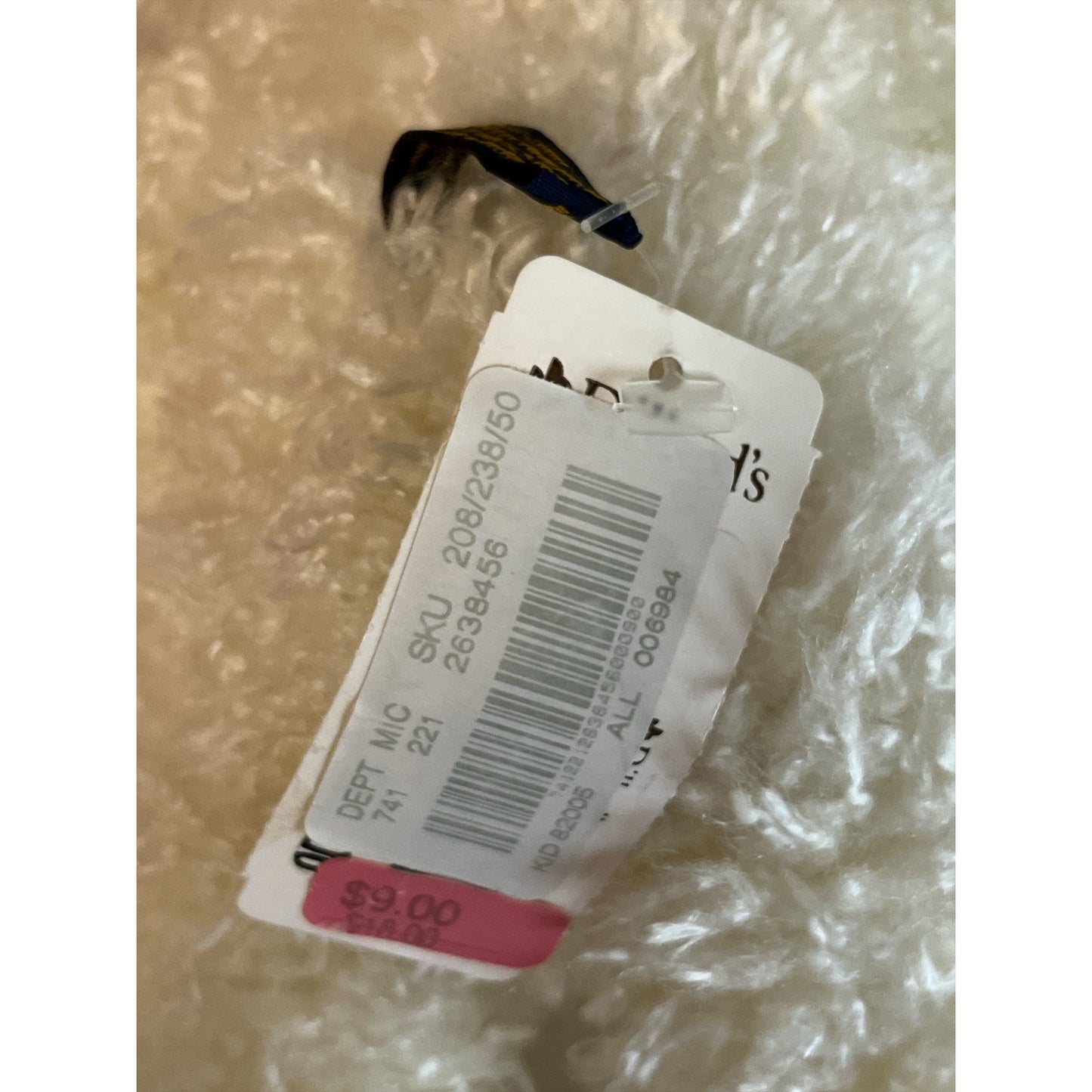 Boyds Bears O’Howie Luvsya Plush Teddy Bear Retired Collectible 12” With Dillard’s Tag