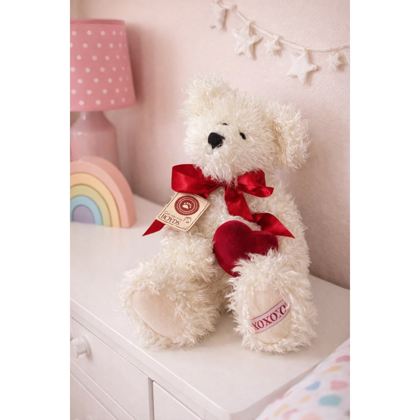 Boyds Bears O’Howie Luvsya Plush Teddy Bear Retired Collectible 12” With Dillard’s Tag