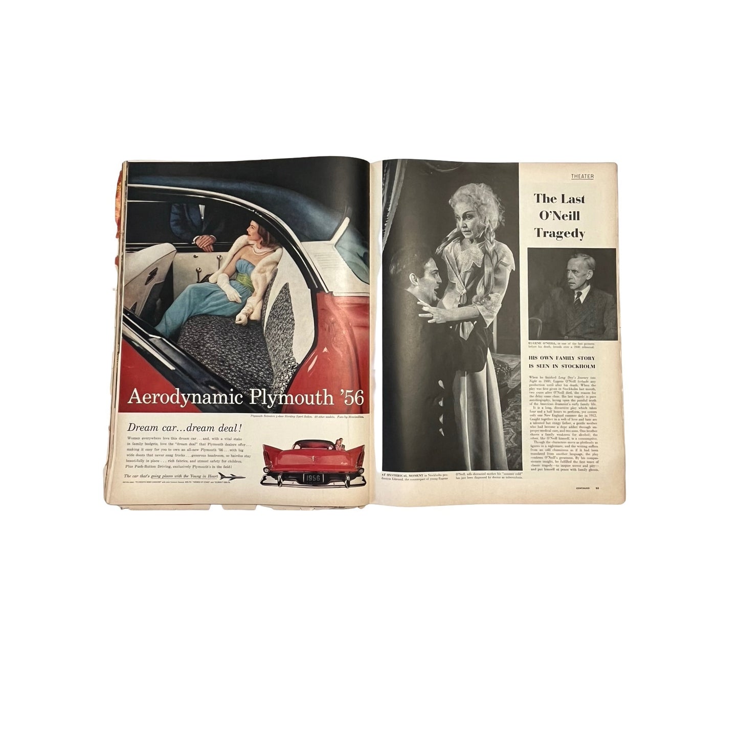 Vintage 1956 LIFE Magazine March 12 Eisenhower Cover Plymouth Lucky Strike Ads Mid Century Americana