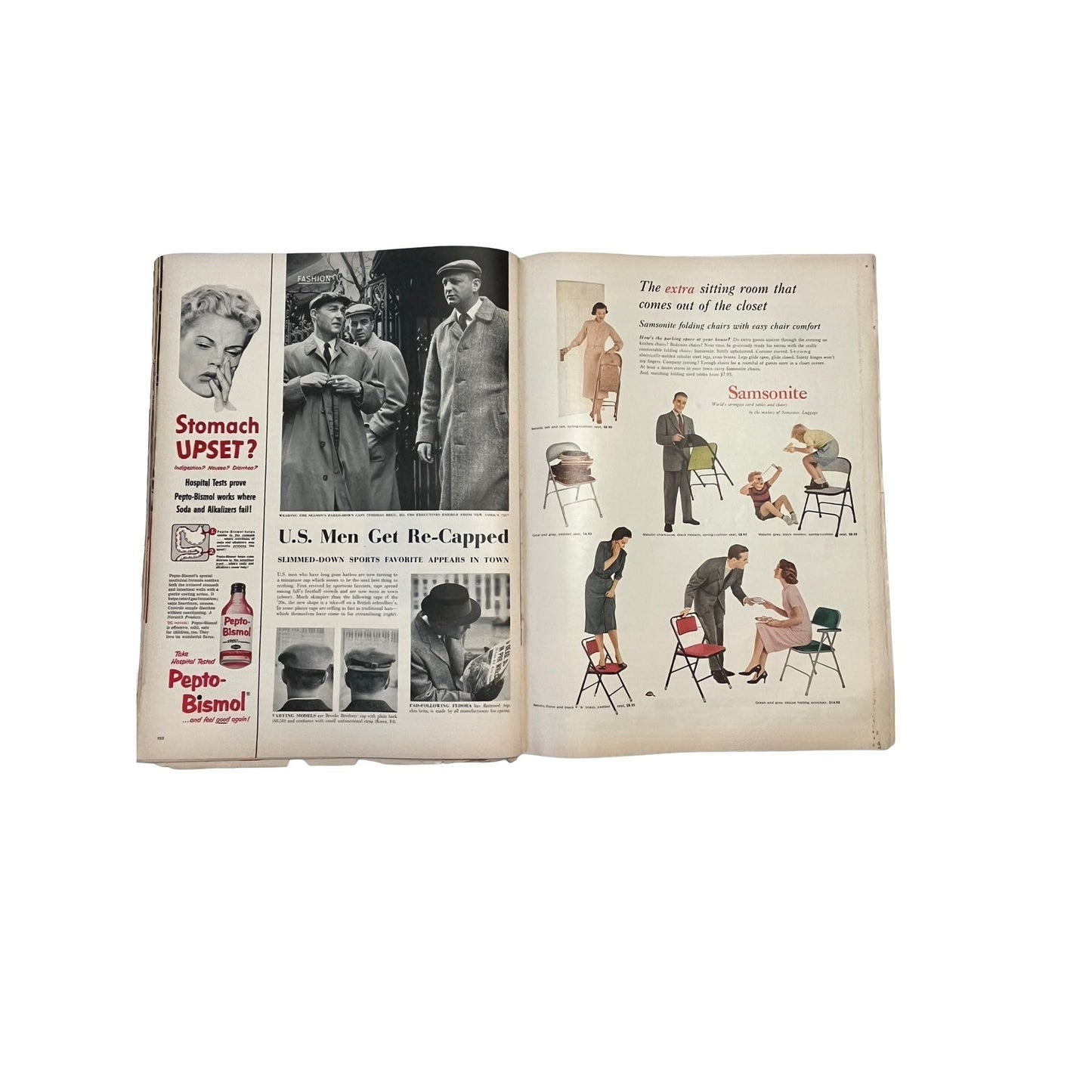 Vintage 1956 LIFE Magazine March 12 Eisenhower Cover Plymouth Lucky Strike Ads Mid Century Americana