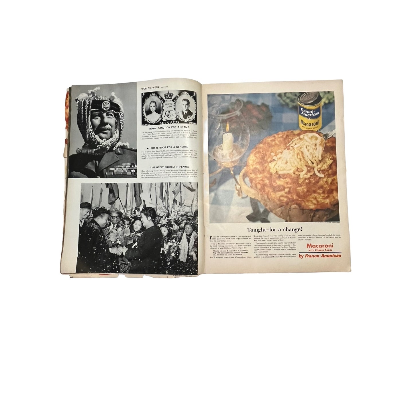 Vintage 1956 LIFE Magazine March 12 Eisenhower Cover Plymouth Lucky Strike Ads Mid Century Americana