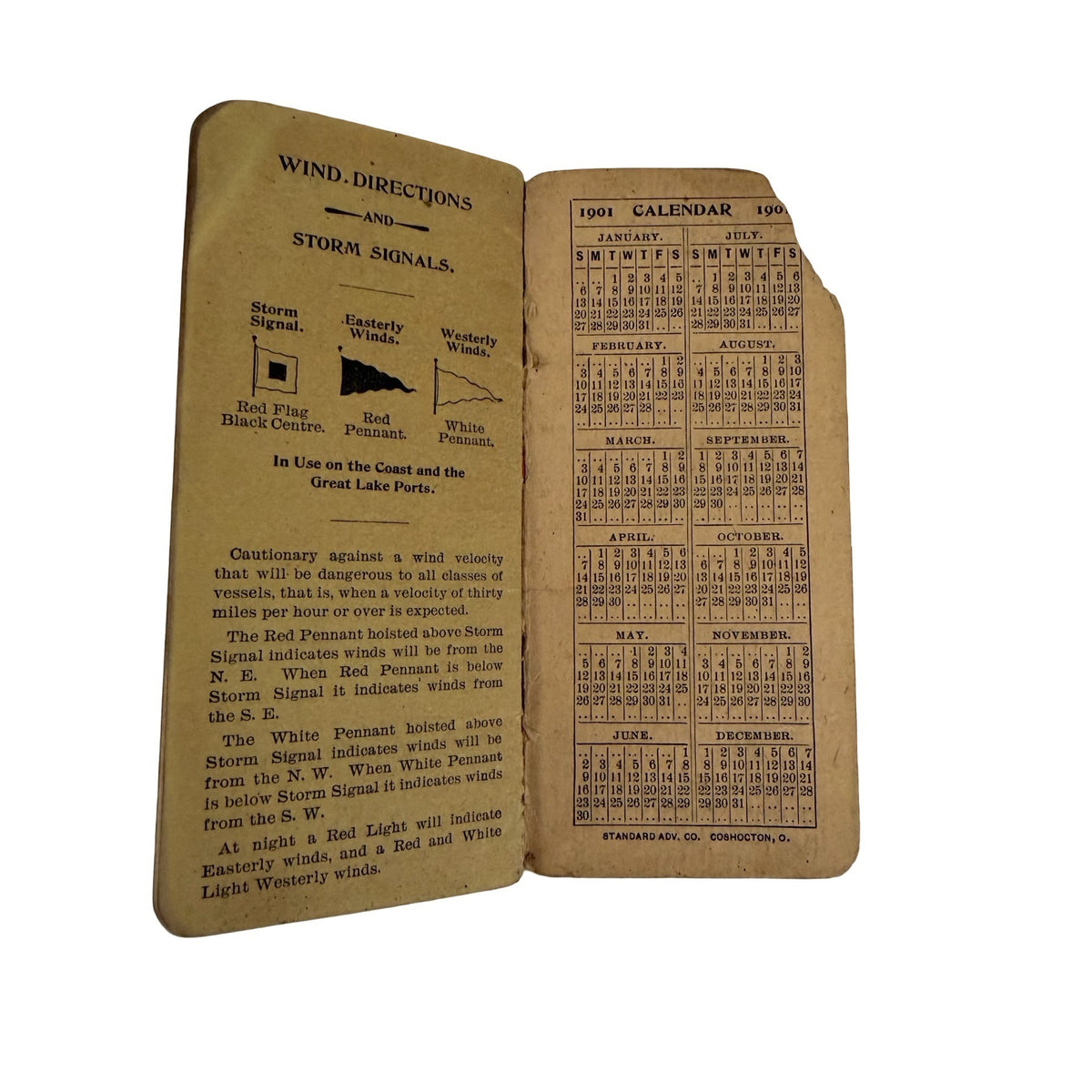 Antique 1901 Brohl & Appell Plumbing Heating Lighting Advertising Pocket Notebook