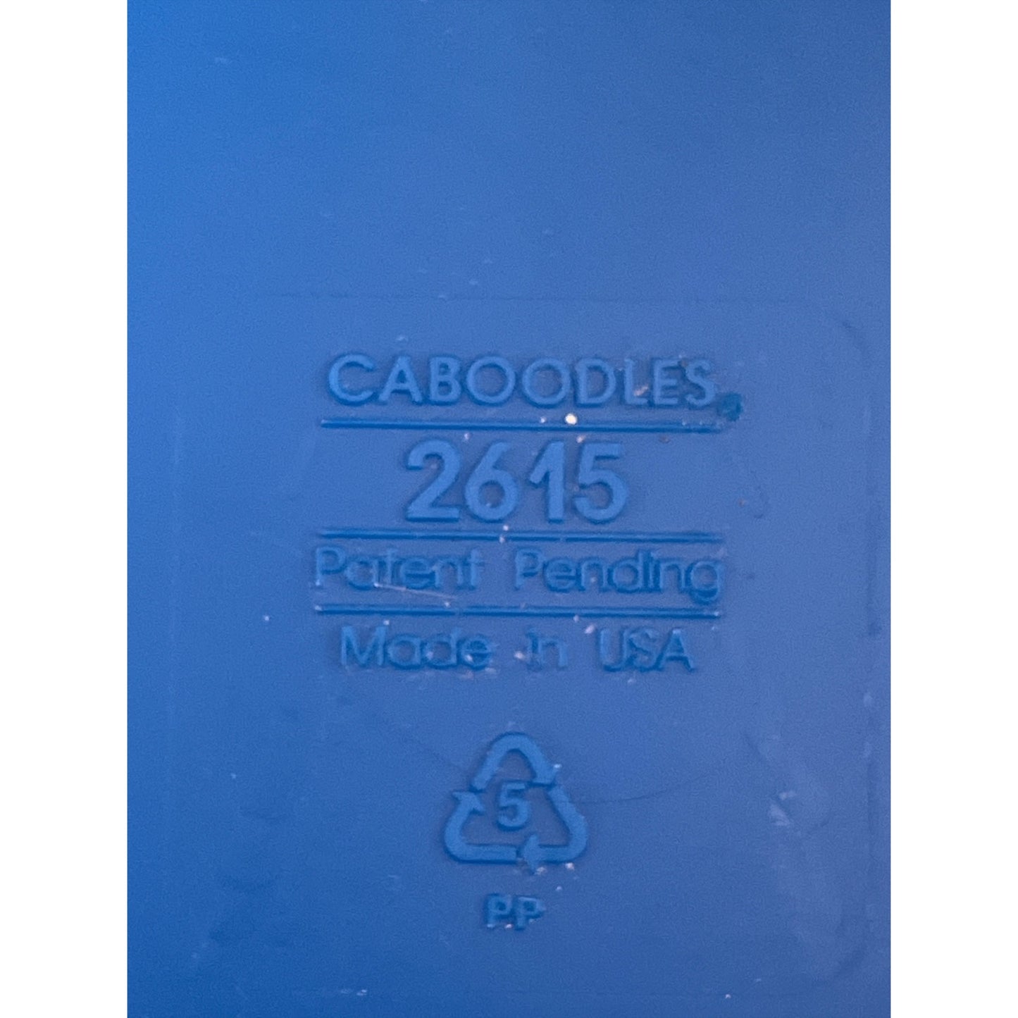 Vintage Caboodles Oval Makeup Case – Blue with Teal Handle & Mirror