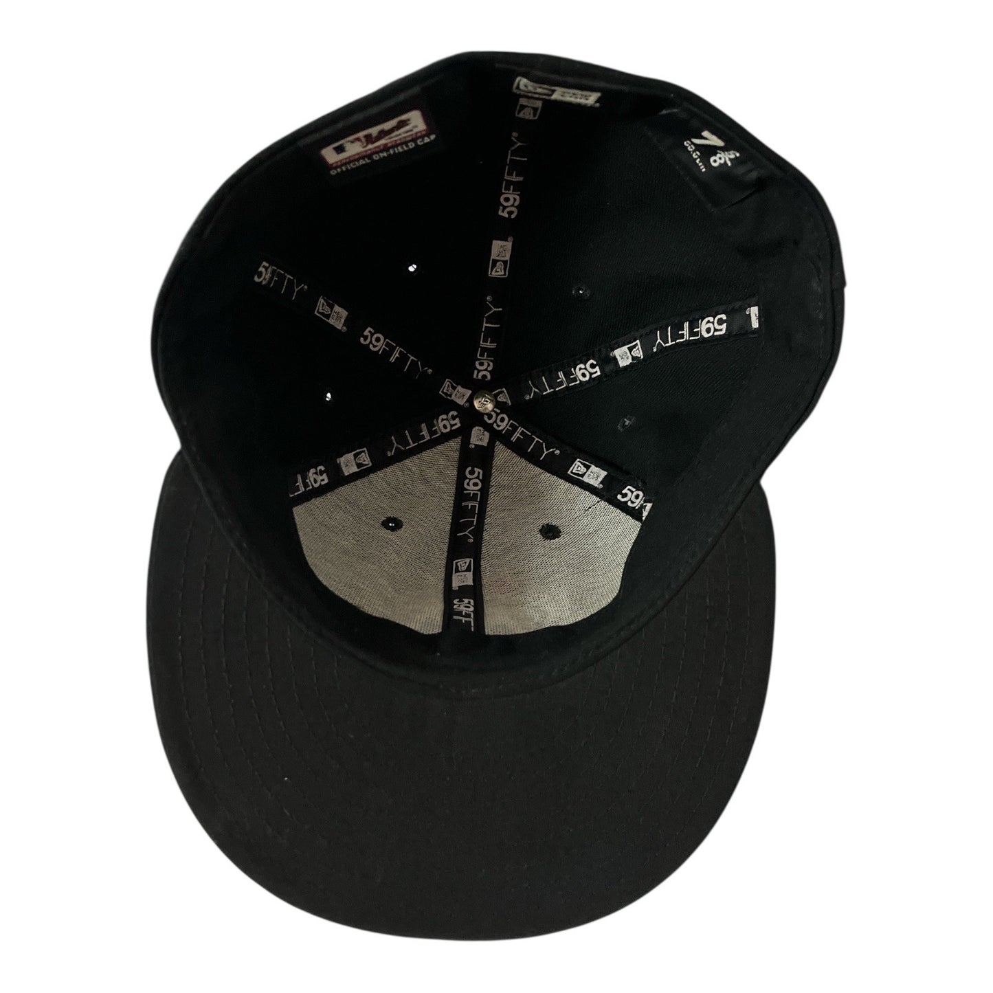 Miami Marlins New Era 59FIFTY Black Fitted Hat Size 7 5/8 – MLB On-Field Cap