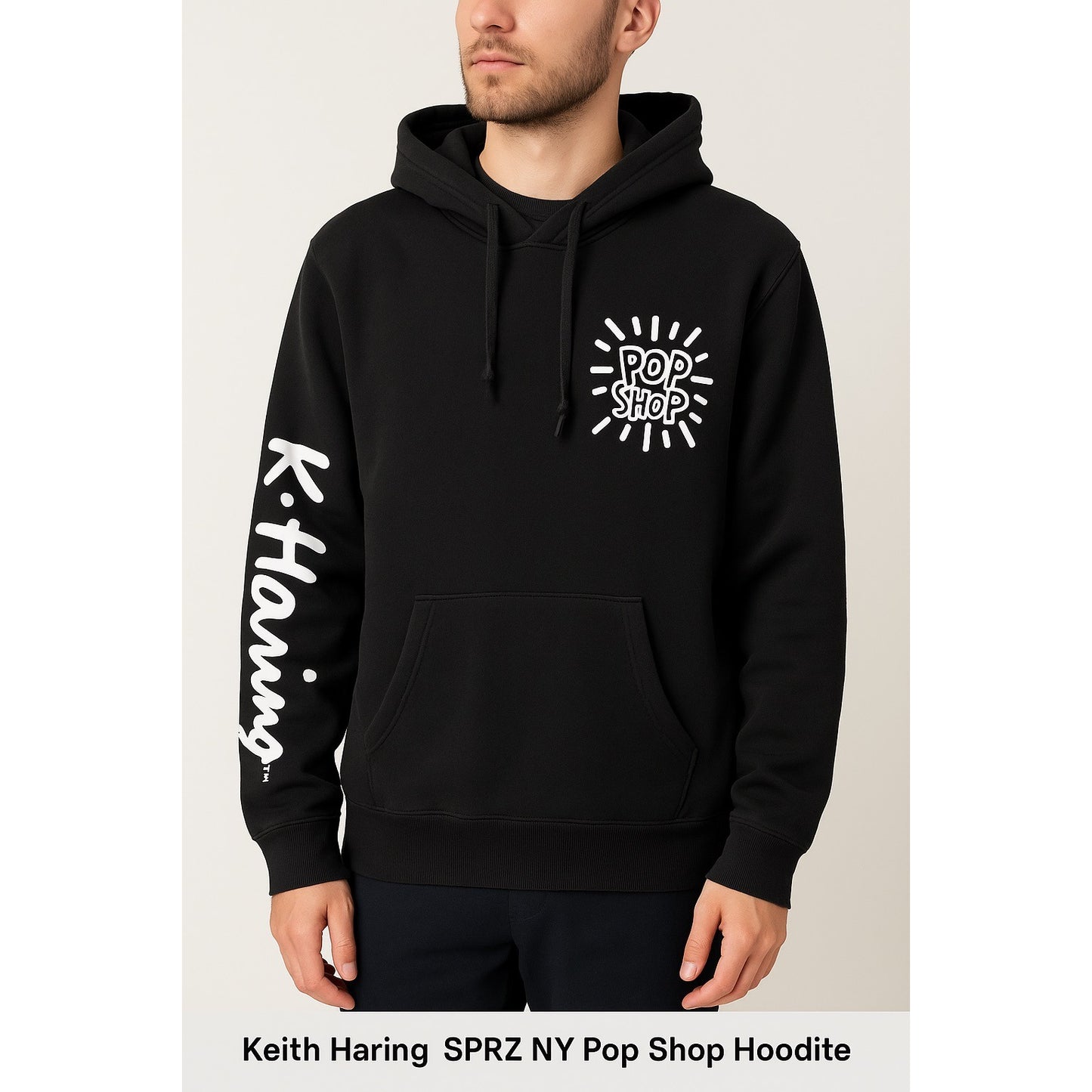 Keith Haring x SPRZ NY Uniqlo Pop Shop Hoodie Black XL