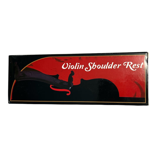 Violin Shoulder Rest – Adjustable Comfort Fit with Foam Pad & Silicone Feet – Open Box, New