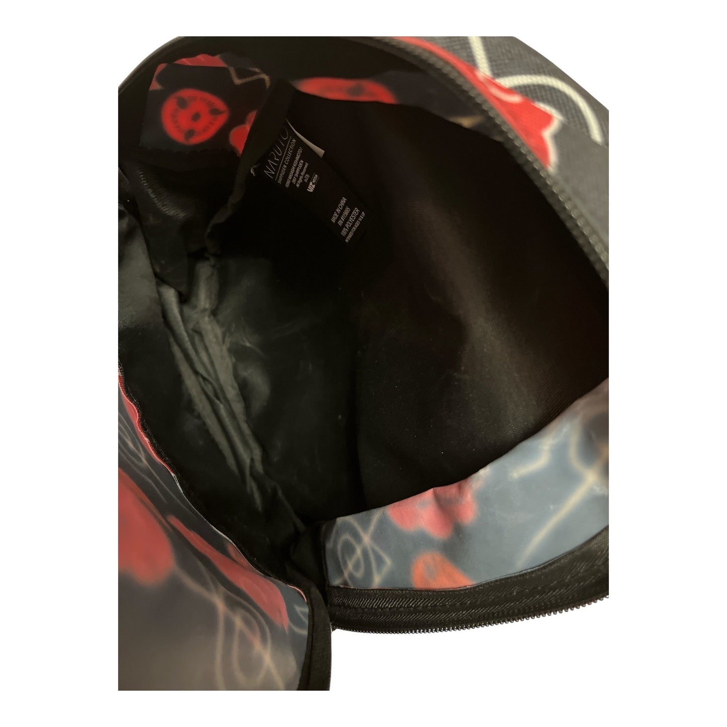 Naruto Shippuden Akatsuki Cloud Mini Backpack – Red & Black – Viz Media 2007
