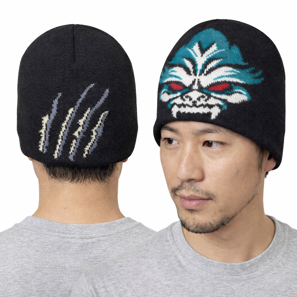 Disney Parks Expedition Everest Yeti Beanie Hat Y2K Knit Adult 57 cm