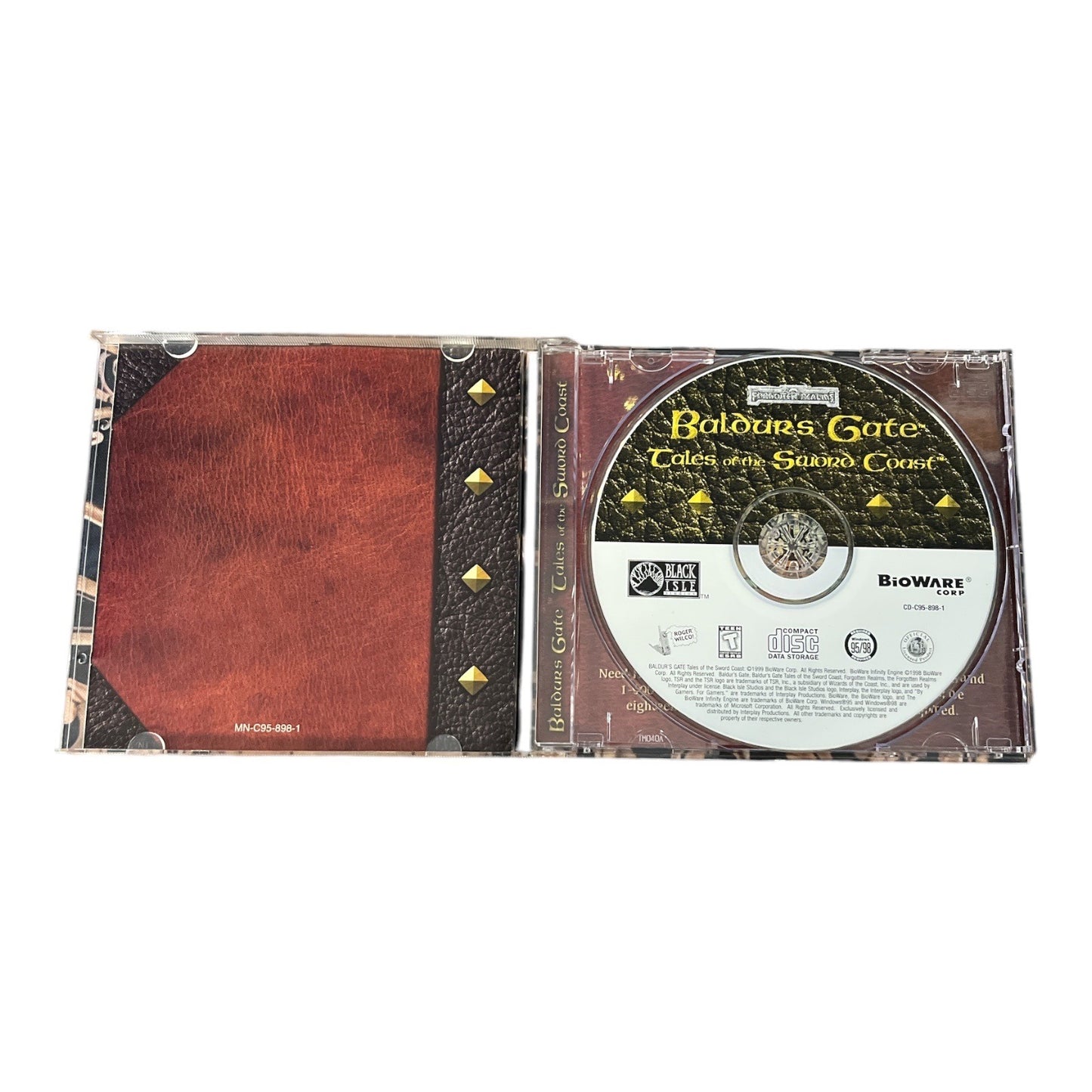 Baldur’s Gate: Tales of the Sword Coast Expansion – PC CD-ROM 1999