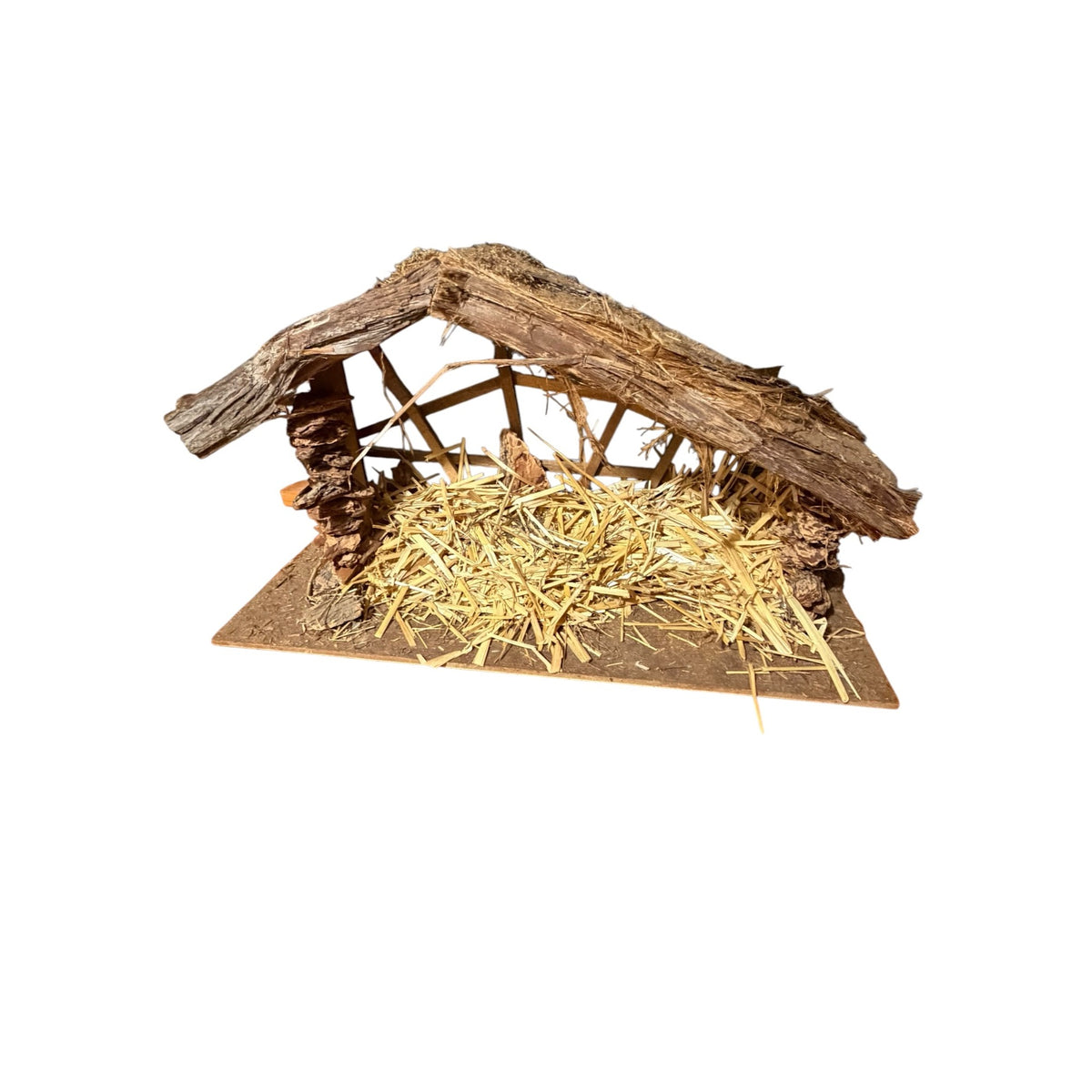 Vintage Fontanini Depose Italy Nativity Set 7.5 Inch Figures Wood Creche