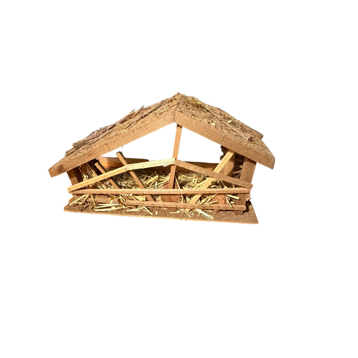 Vintage Fontanini Depose Italy Nativity Set 7.5 Inch Figures Wood Creche