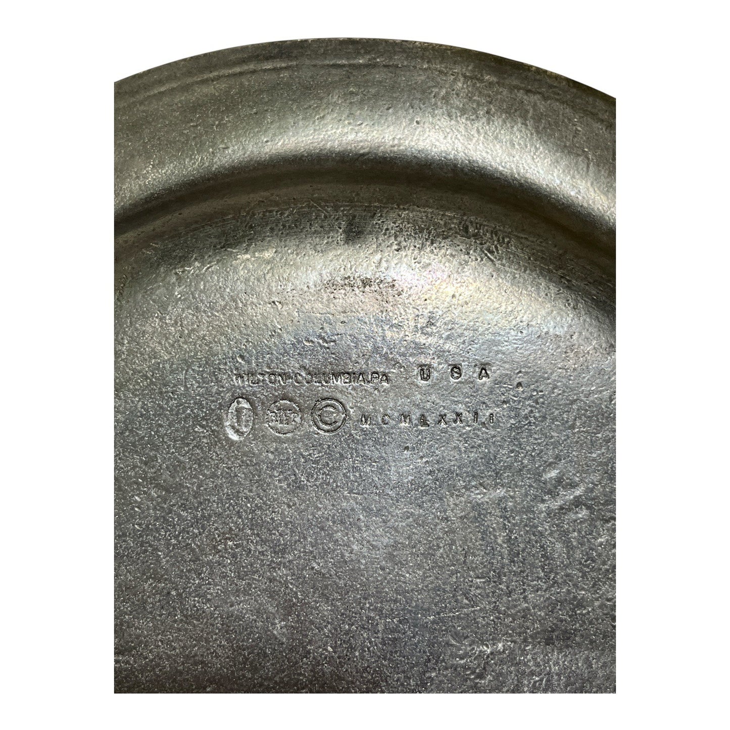 Vintage Wilton Aluminum Fort Riley Kansas Commemorative Plate Made in USA
