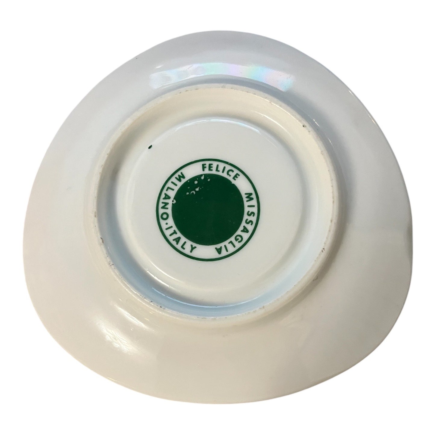 Savini Milano Galleria Vittorio Emanuele II Trinket Dish Souvenir Italy Vintage