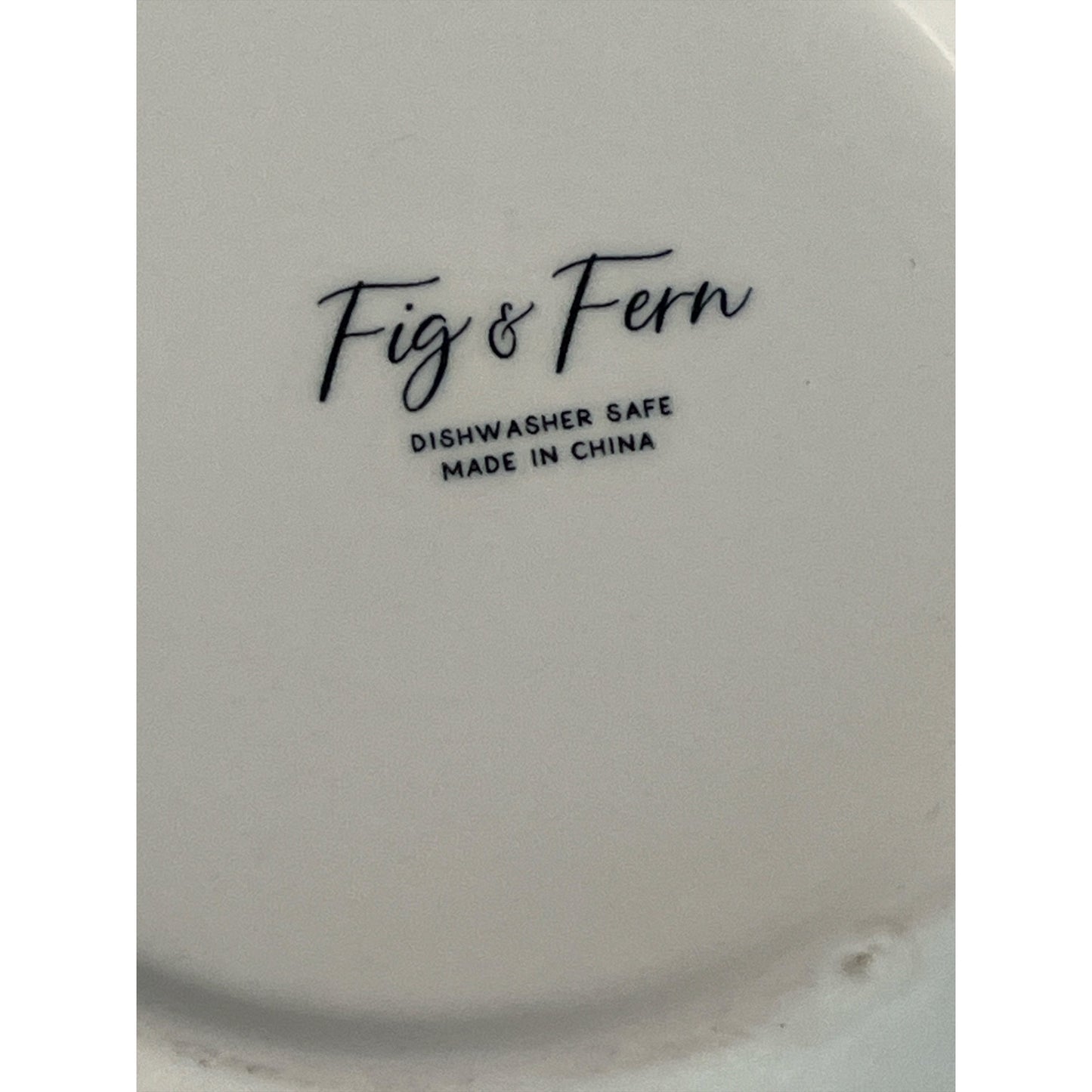Fig & Fern Bee Kind Ceramic Spoon Rest White Red Farmhouse Kitchen