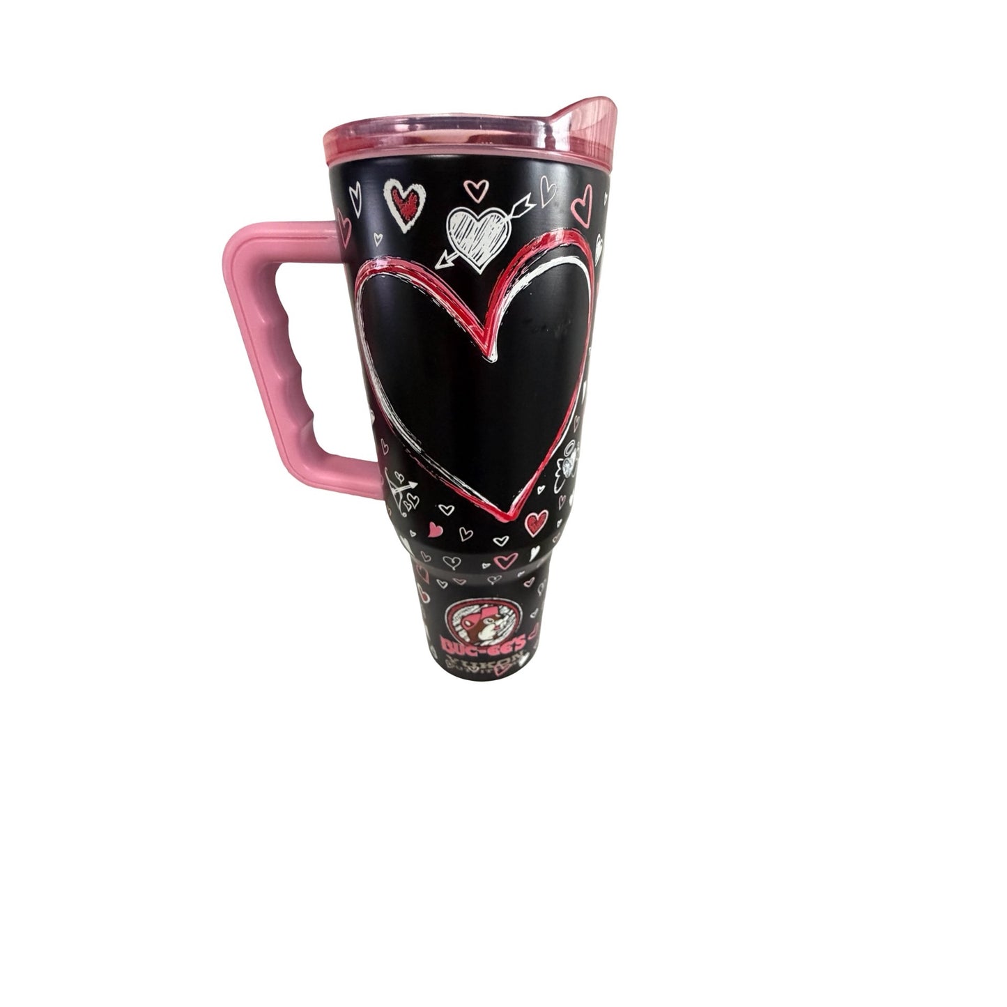 Buc-ee's Love Is In The Air Valentine's Day 40 Oz Yukon Outfitters Insulated Travel Tumbler