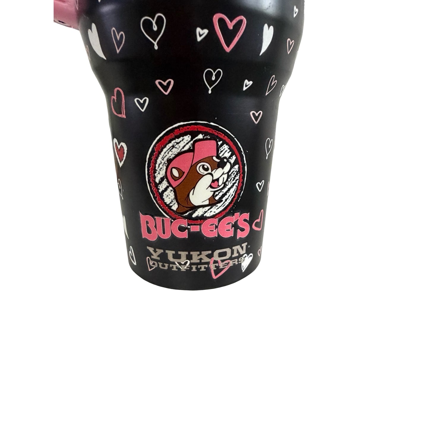 Buc-ee's Love Is In The Air Valentine's Day 40 Oz Yukon Outfitters Insulated Travel Tumbler