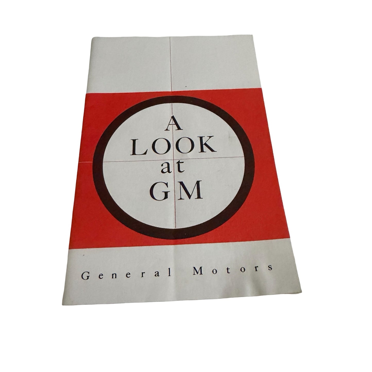 Vintage 1959 General Motors A Look at GM Employee Booklet GM Automotive Ephemera
