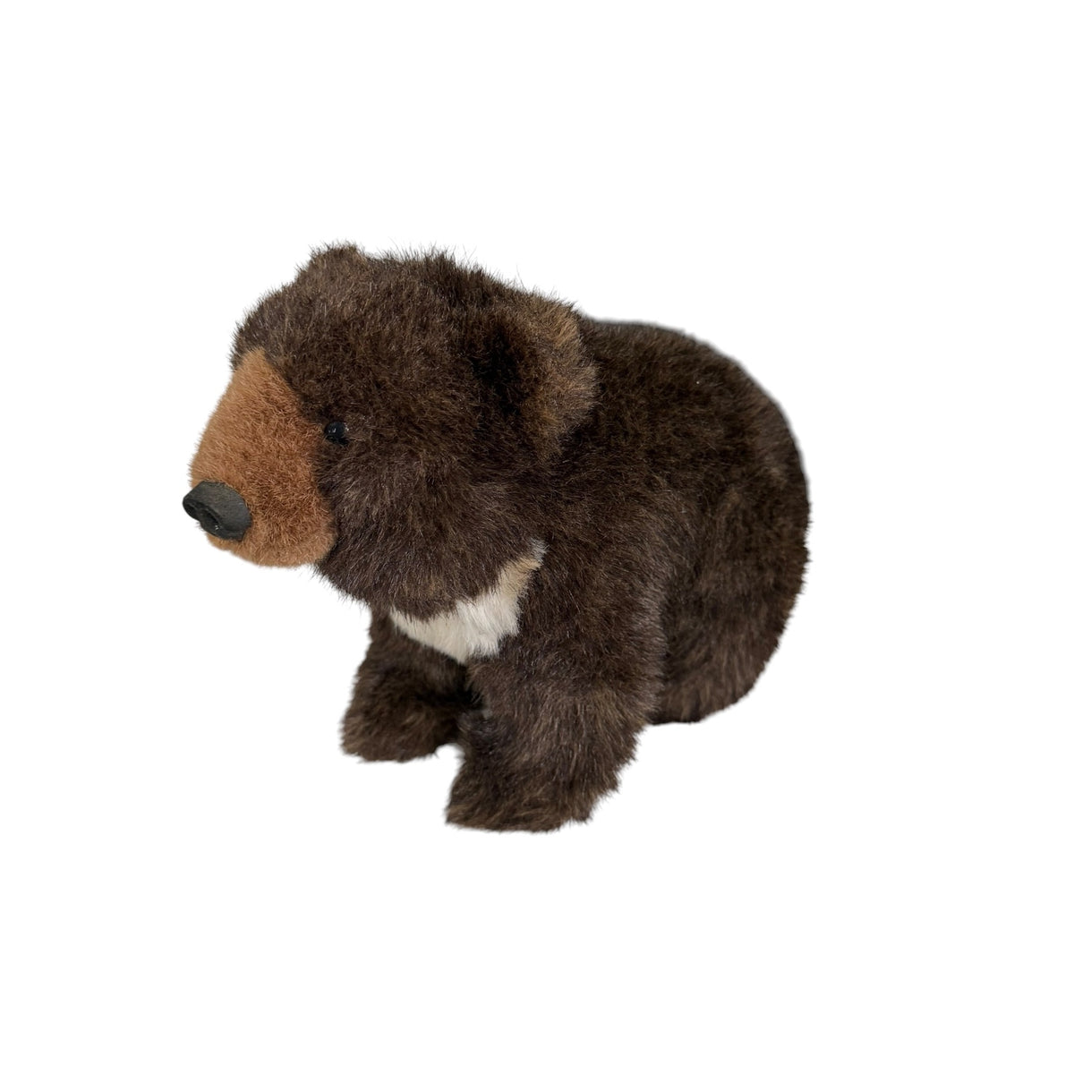 Vintage 1985 WWF Asiatic Black Moon Bear Plush Determined Productions Korea 13"