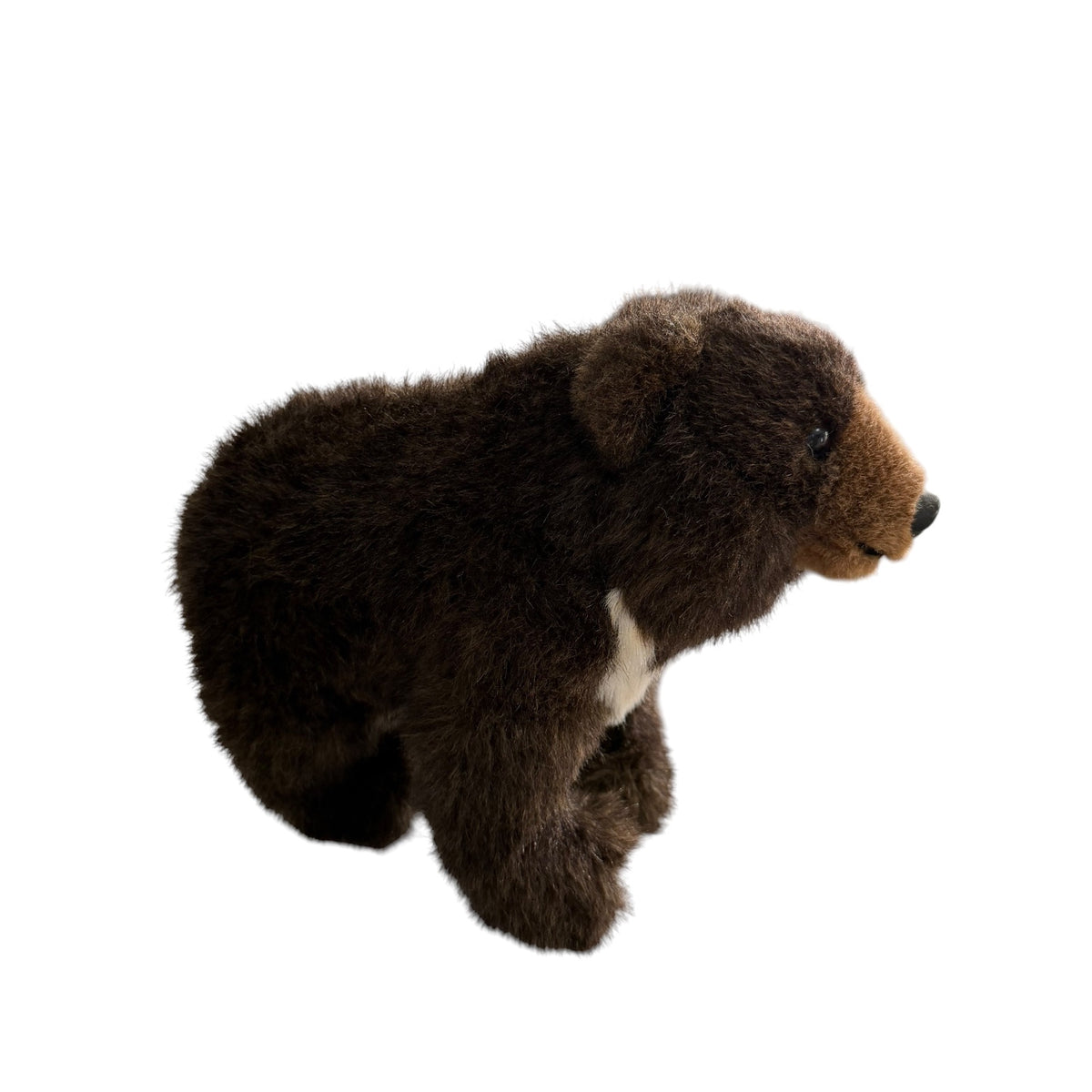 Vintage 1985 WWF Asiatic Black Moon Bear Plush Determined Productions Korea 13"