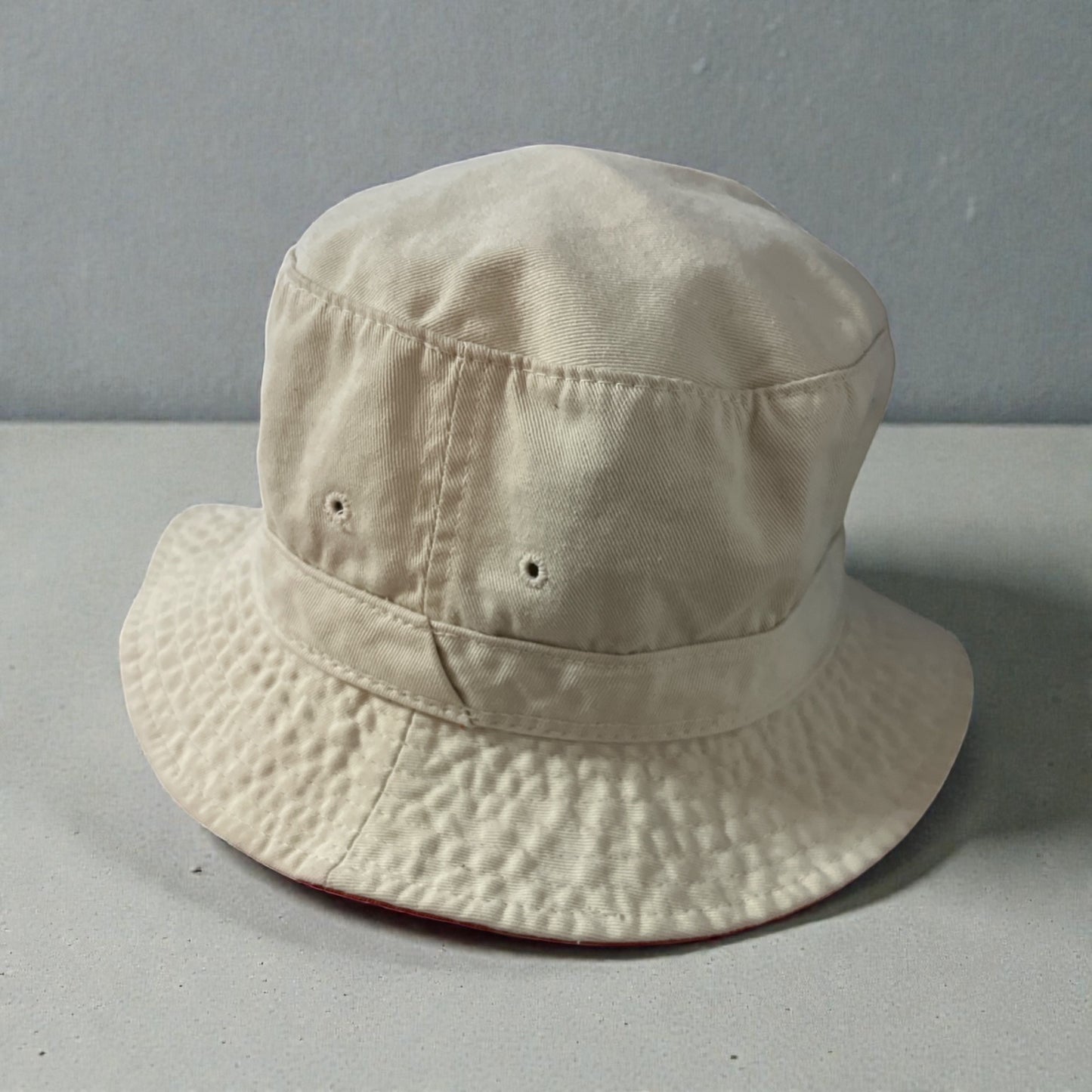 Y2K Tennessee Volunteers Reversible Bucket Hat Kids Orange Cream 2000s