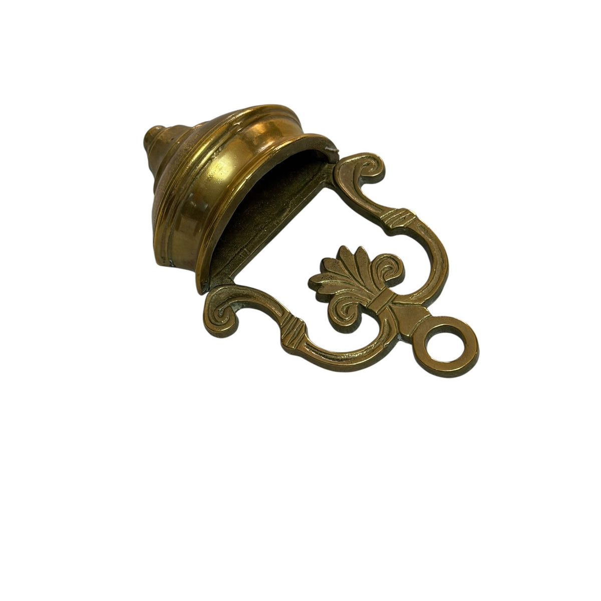 Vintage Crowning Touch Brass Holy Water Font Wall Stoup Fleur de Lis Taiwan