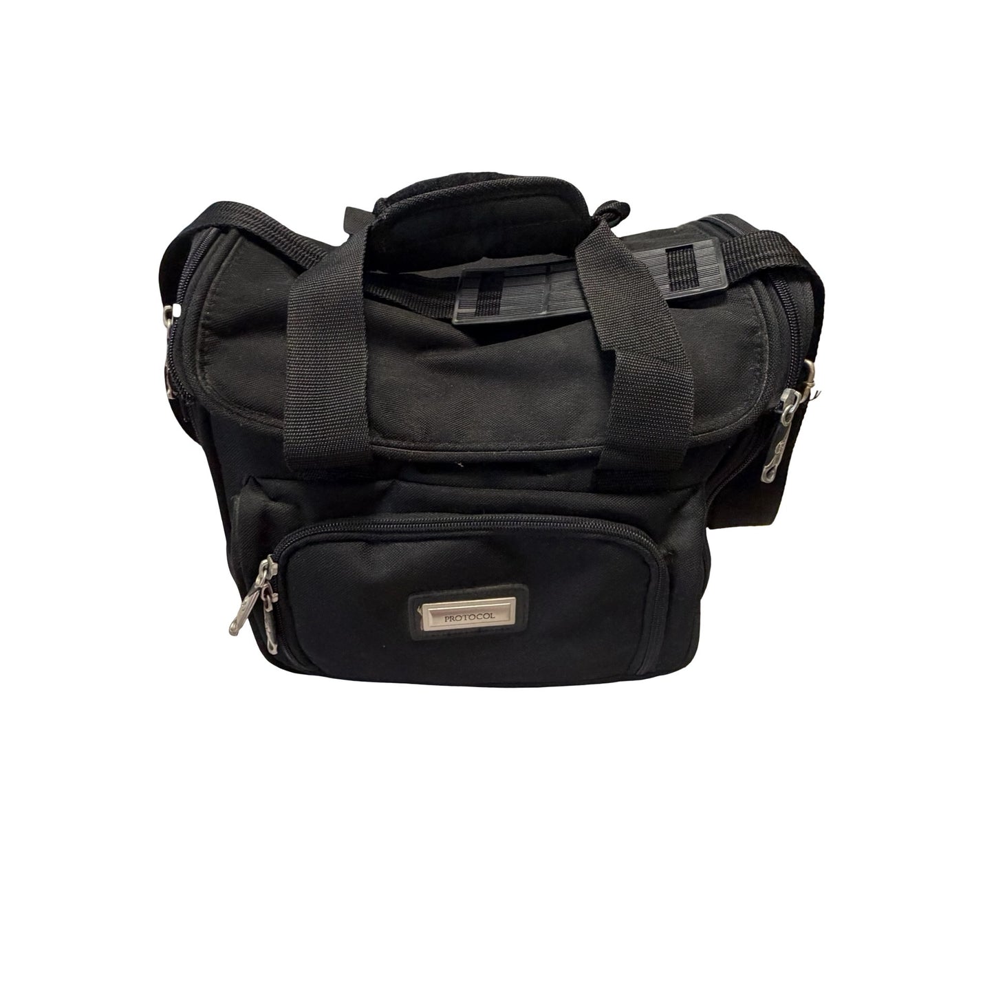 American Tourister Hanging Toiletry Bag Travel Organizer Black JC Penney Multi Compartment Case