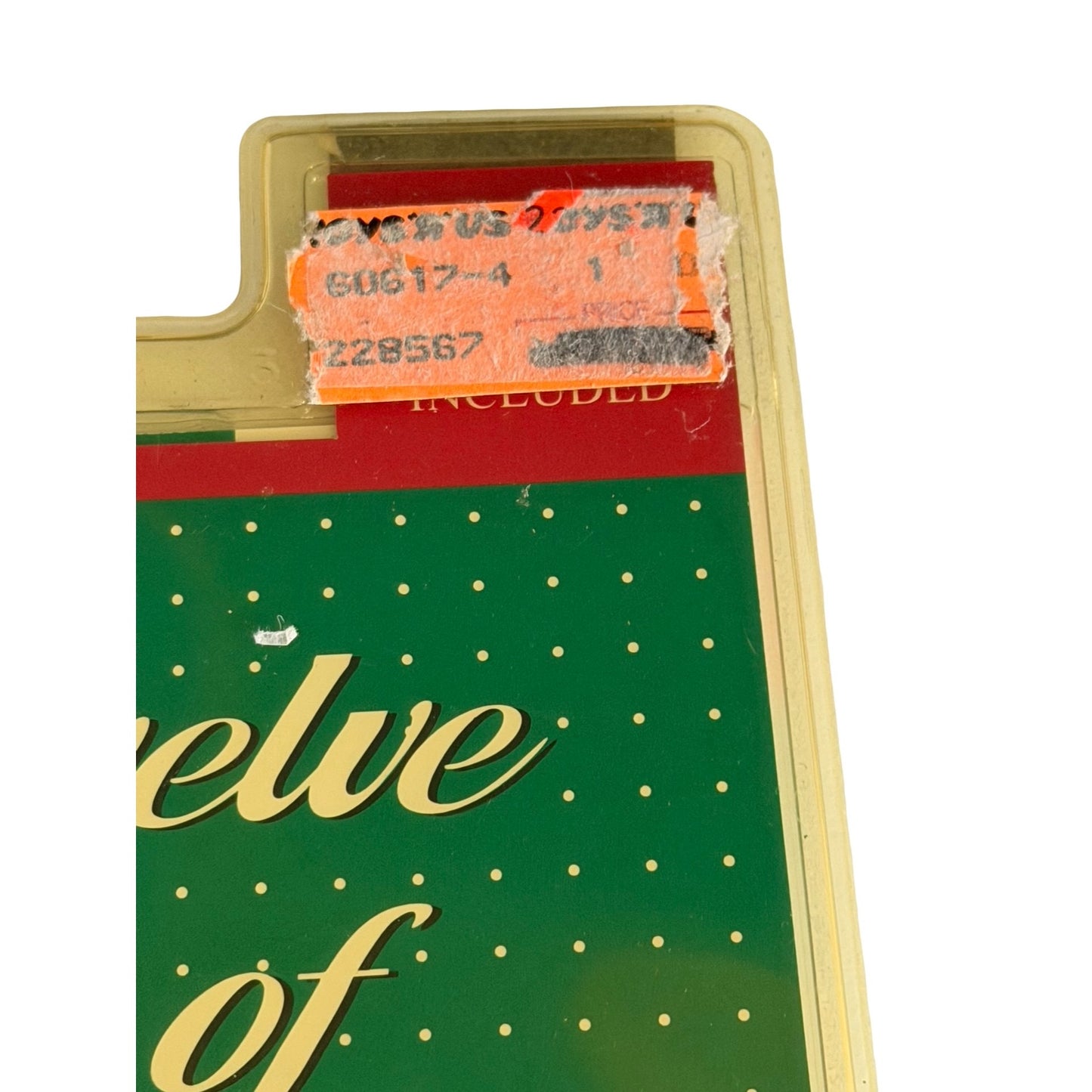 Disney The Twelve Days of Christmas Cassette Tape & Lyric Book Unopened 1991 Mickey Donald Goofy
