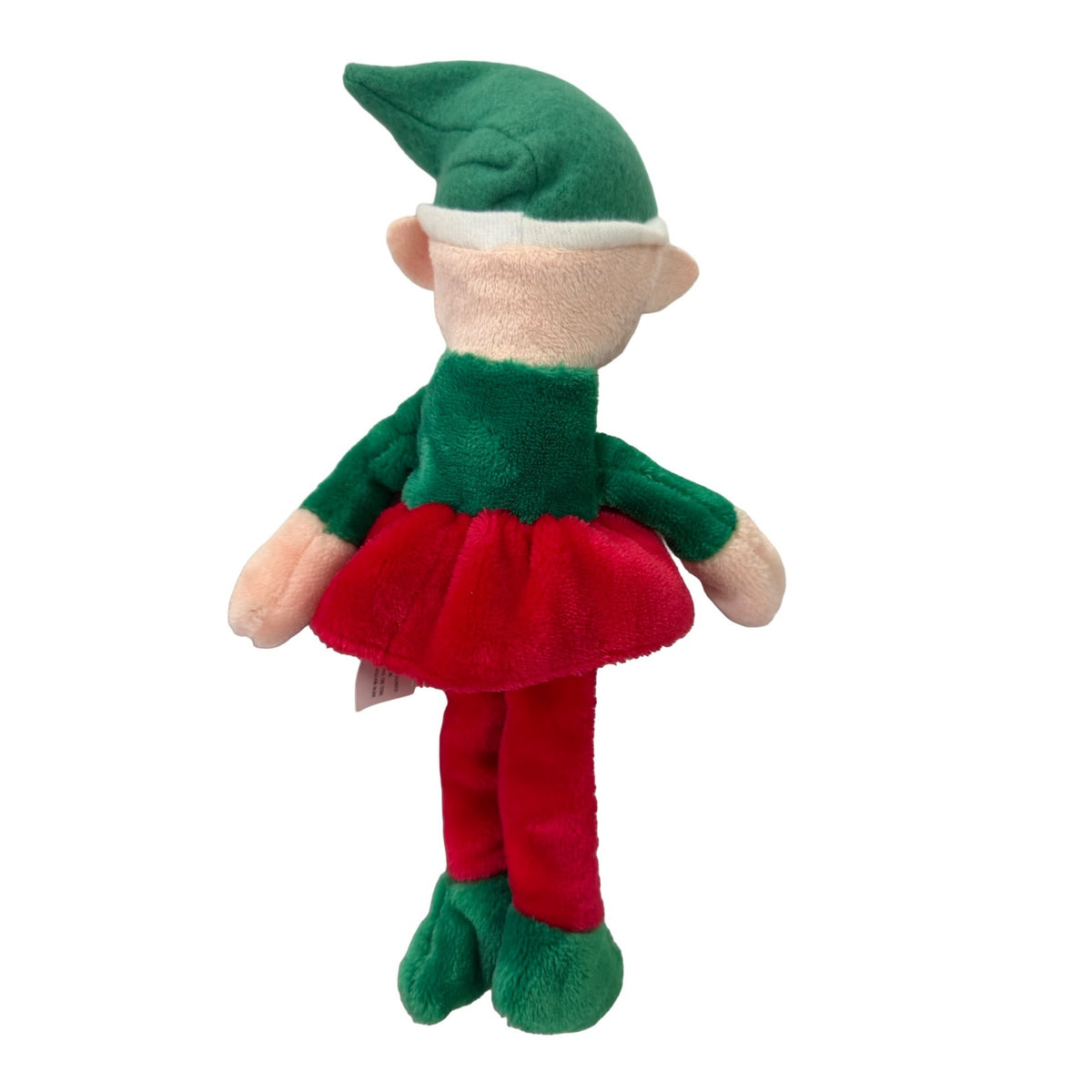 Greenbrier Christmas Girl Elf Plush Doll 12” Red Green Holiday 2015