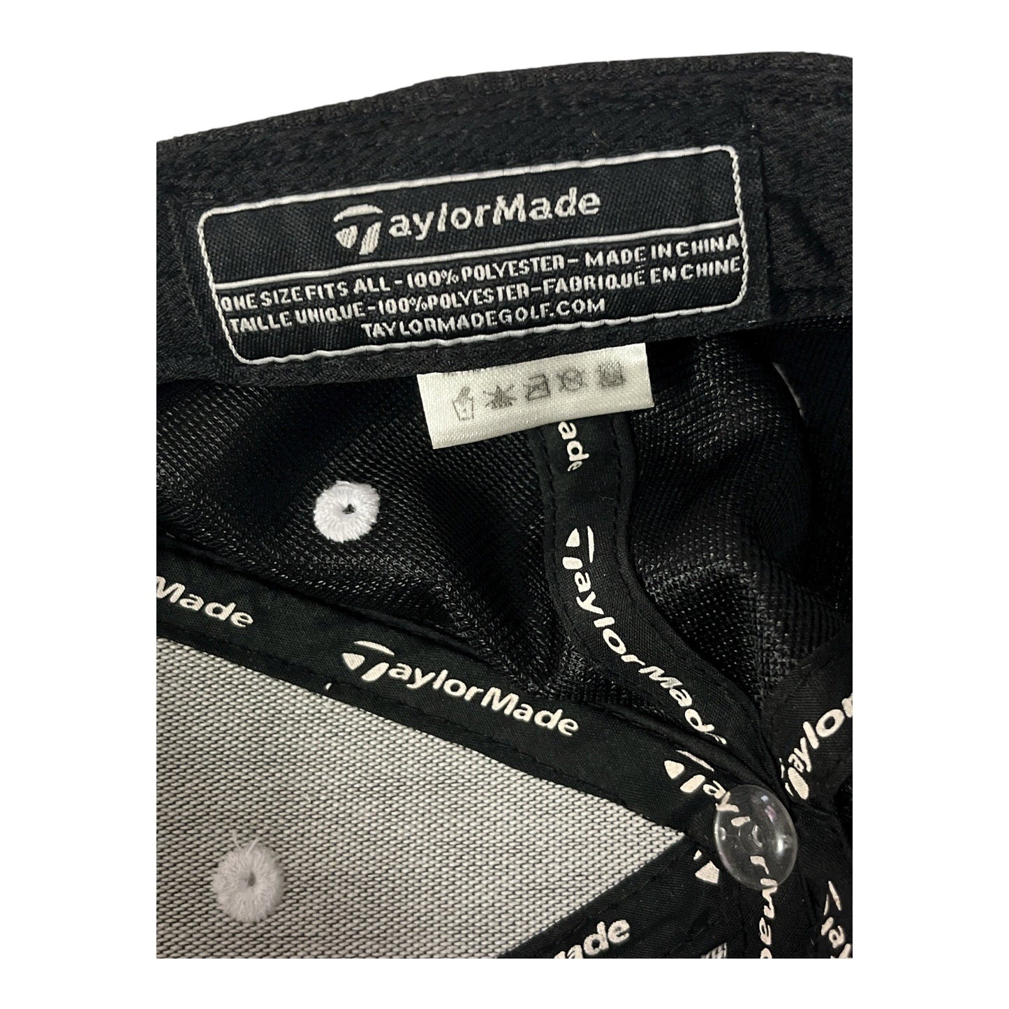 TaylorMade RBZ Penta TP Golf Hat Cap Adjustable Gray Mesh Polyester One Size