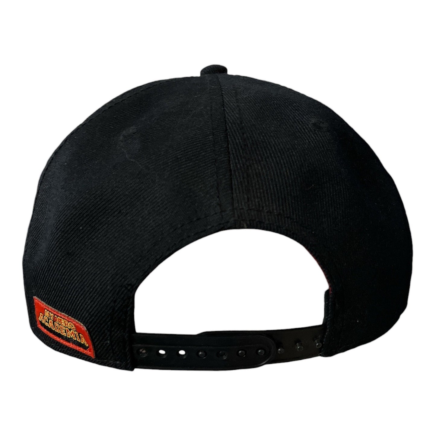 My Hero Academia Snapback Hat “You Can Be a Hero” Anime Cap Black Red Brim